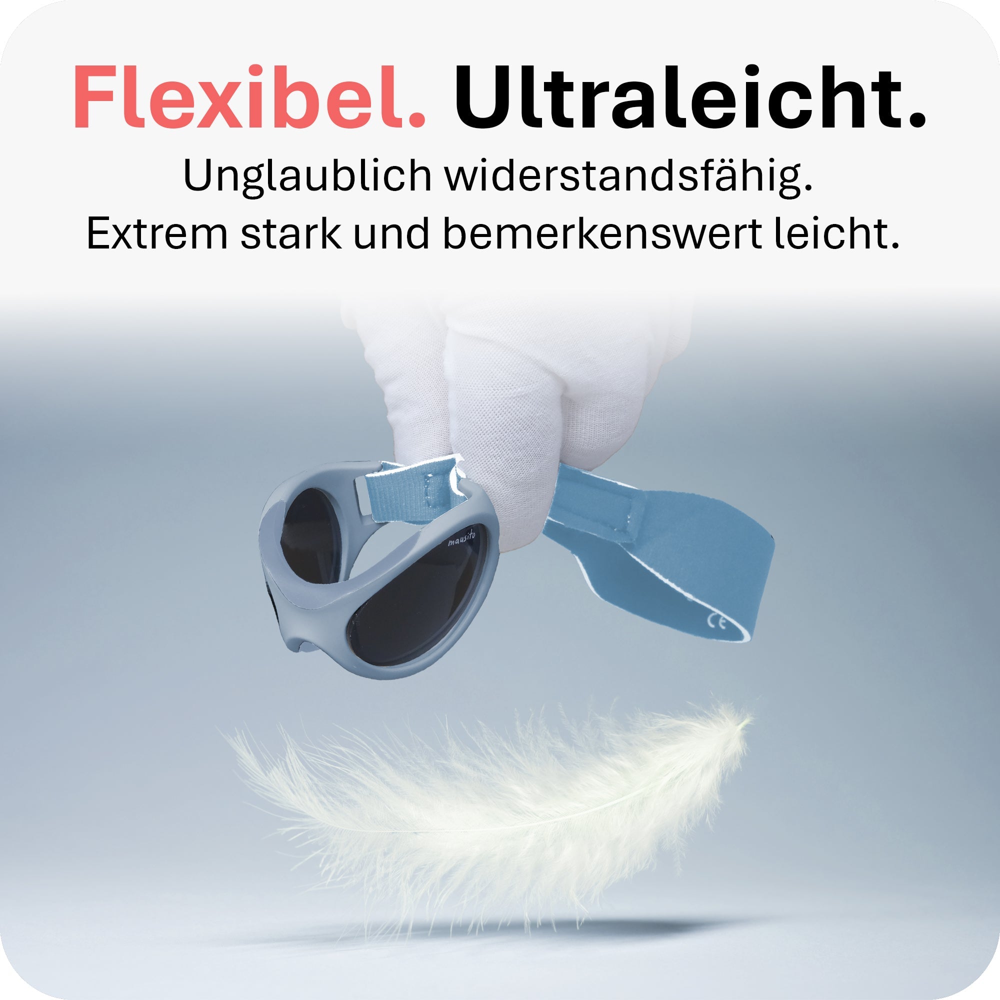 BABY SURFER | 0 - 18 Monate - MAUSITO - Kindersonnenbrillen für Jungen und Mädchen