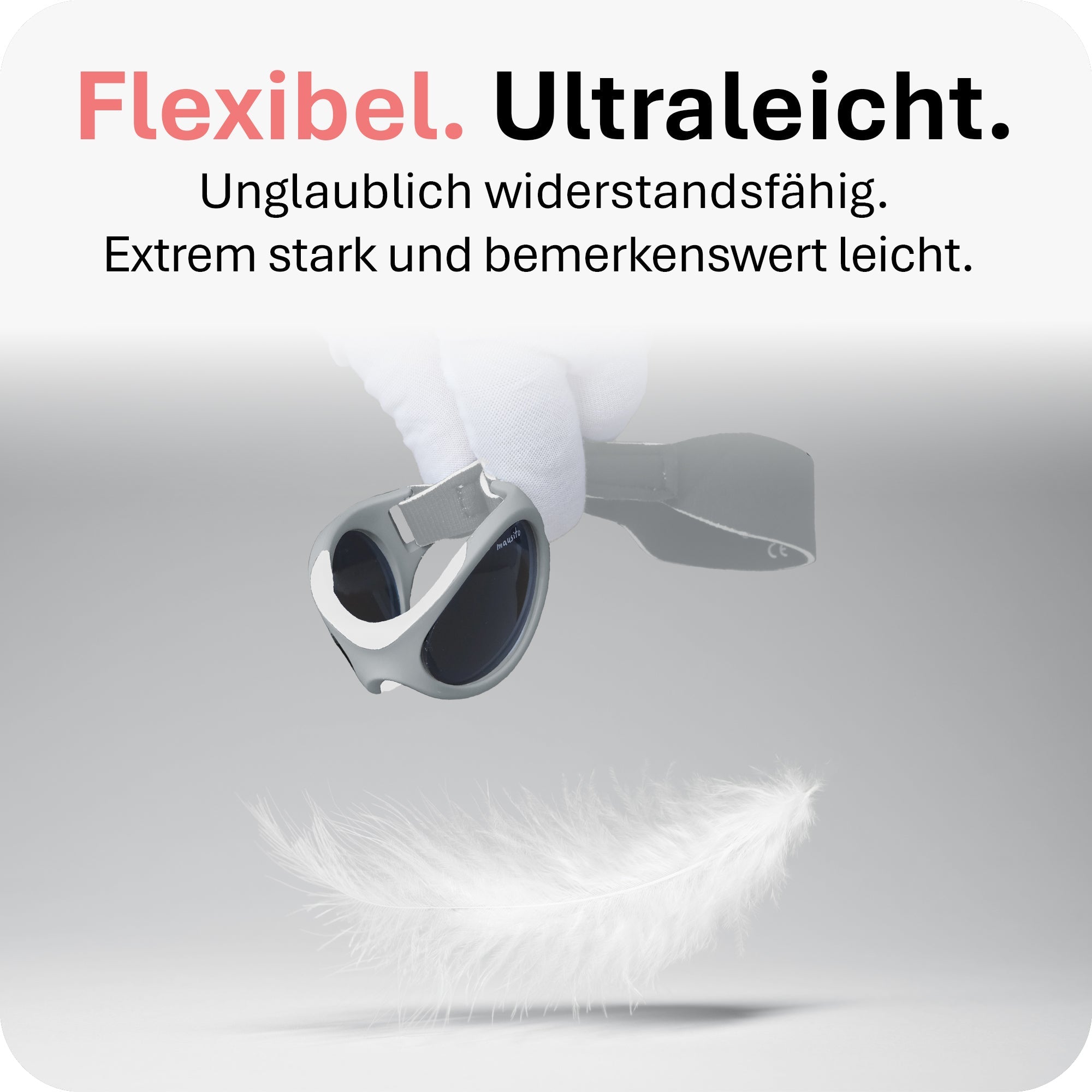 BABY SURFER | 0 - 18 Monate - MAUSITO - Kindersonnenbrillen für Jungen und Mädchen