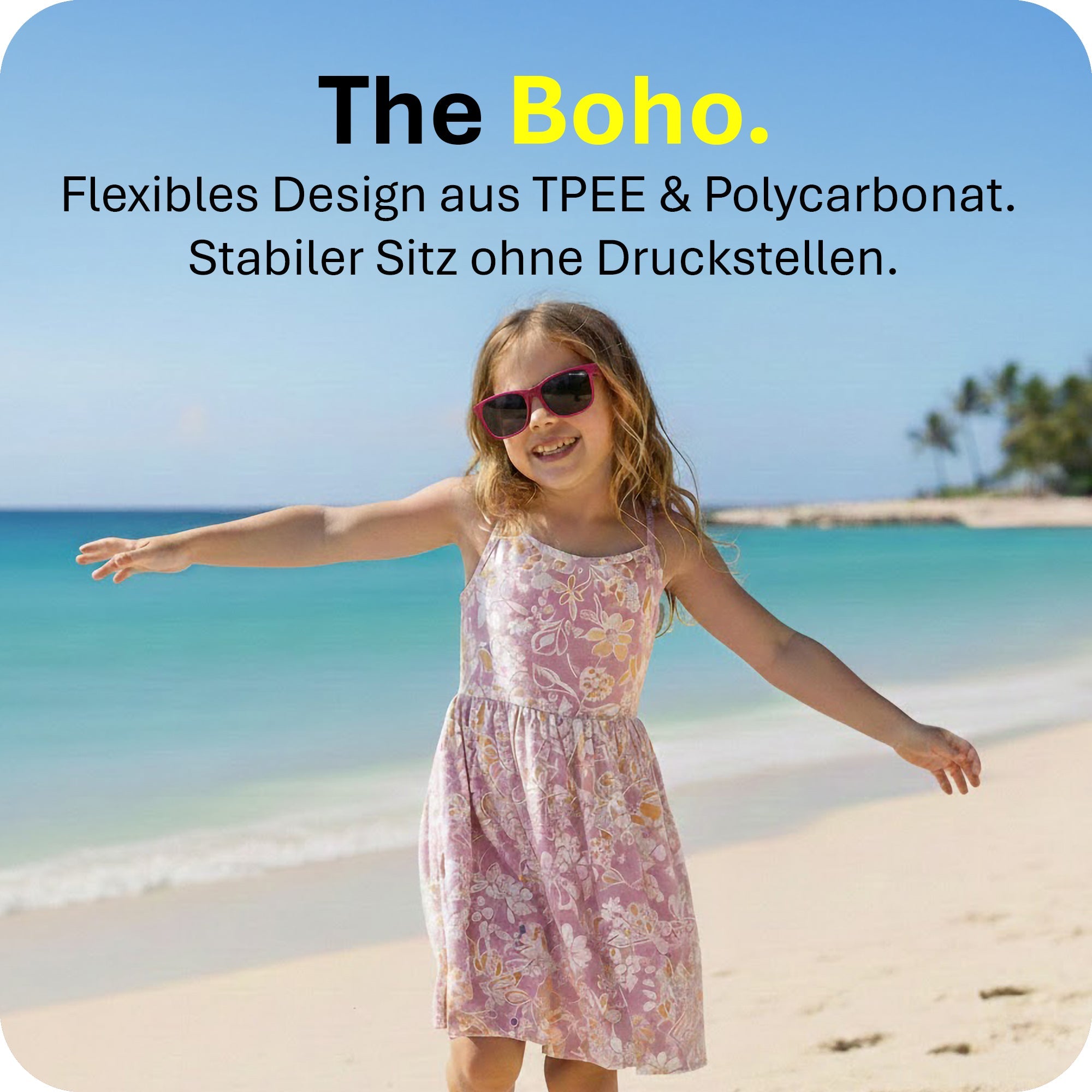 THE BOHO | 3 - 6 Jahre & 6 - 10 Jahre - MAUSITO - Kindersonnenbrillen für Jungen und Mädchen