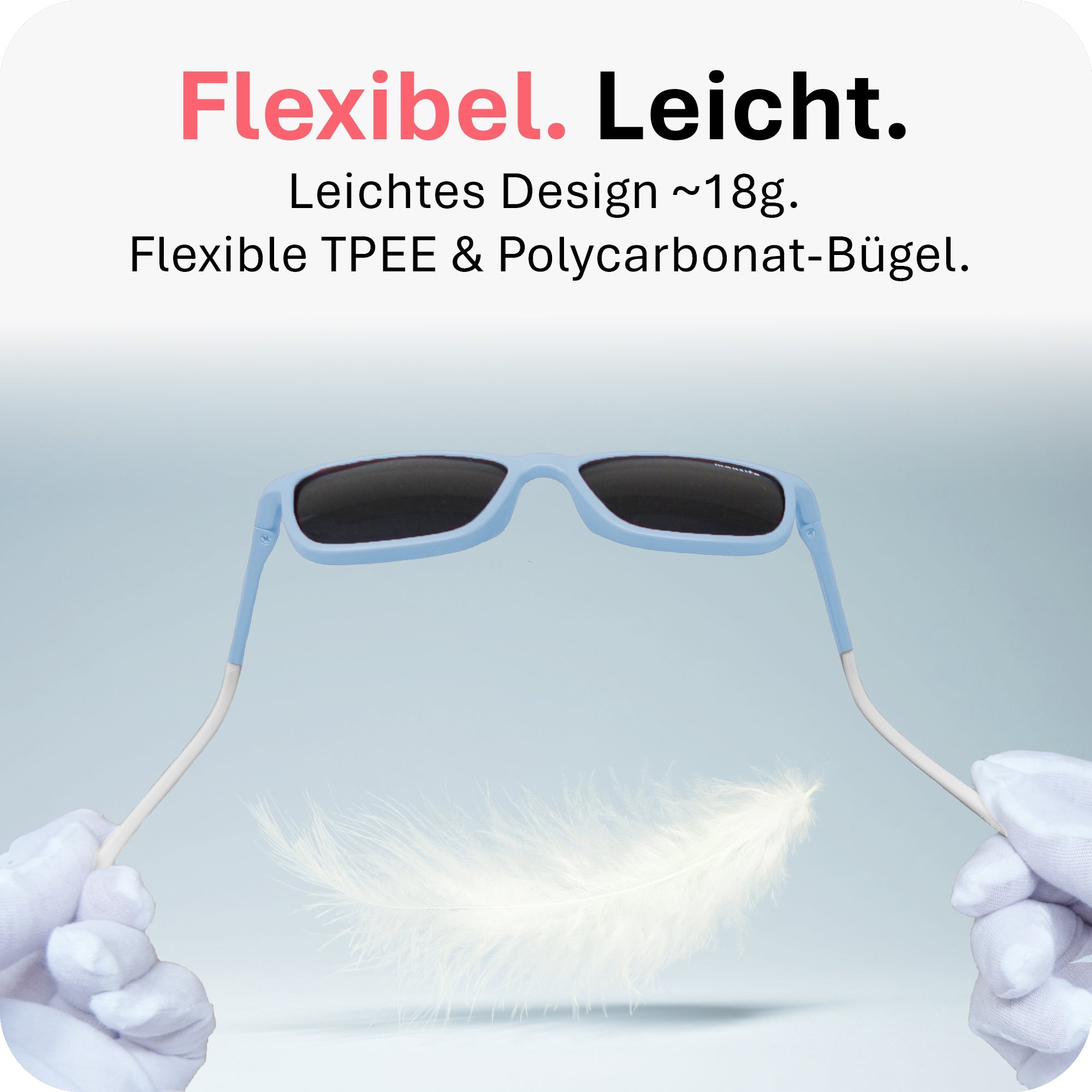 THE BOHO | 3 - 6 Jahre & 6 - 10 Jahre - MAUSITO - Kindersonnenbrillen für Jungen und Mädchen