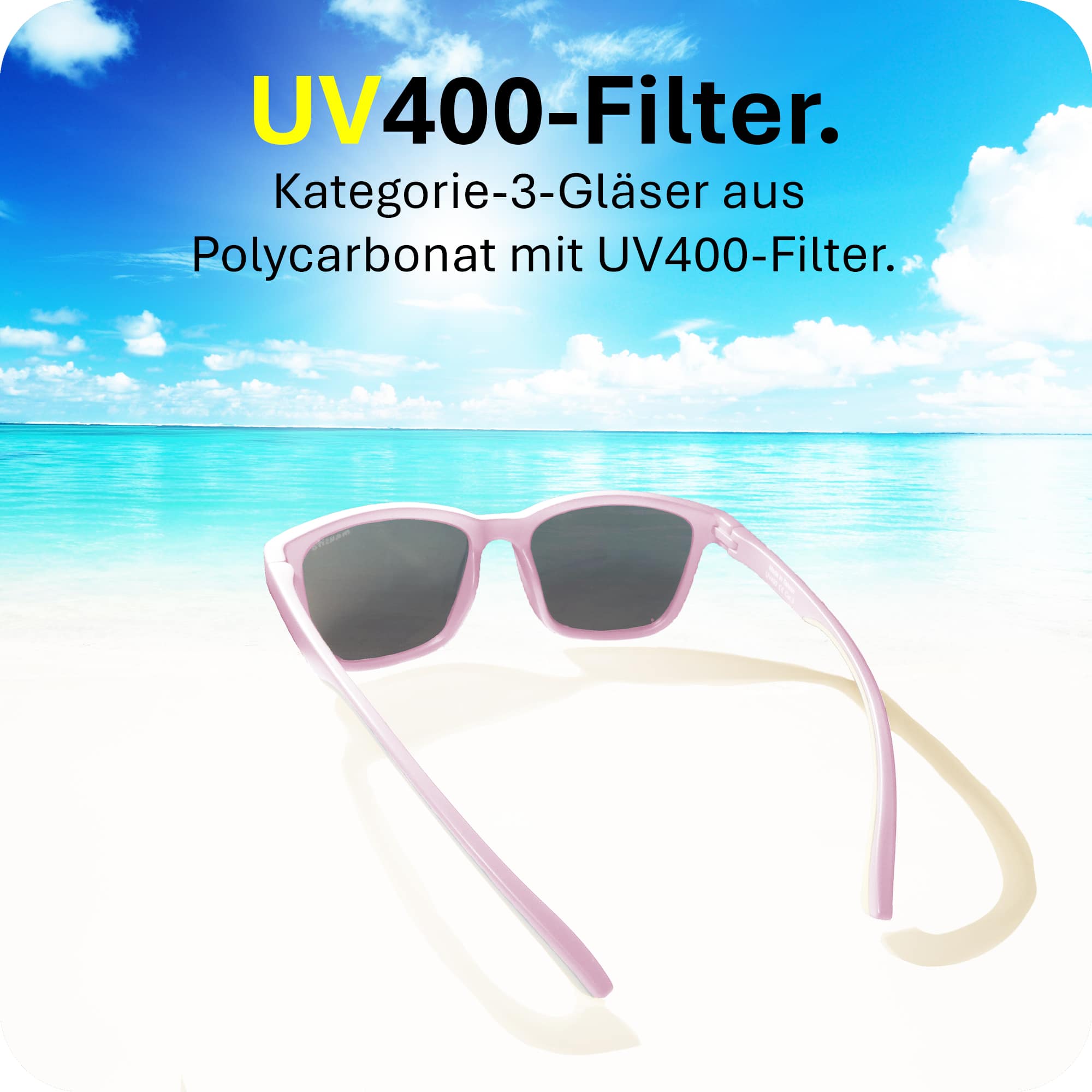 THE BOHO | 3 - 6 Jahre & 6 - 9 Jahre - MAUSITO - Kindersonnenbrillen für Jungen und Mädchen