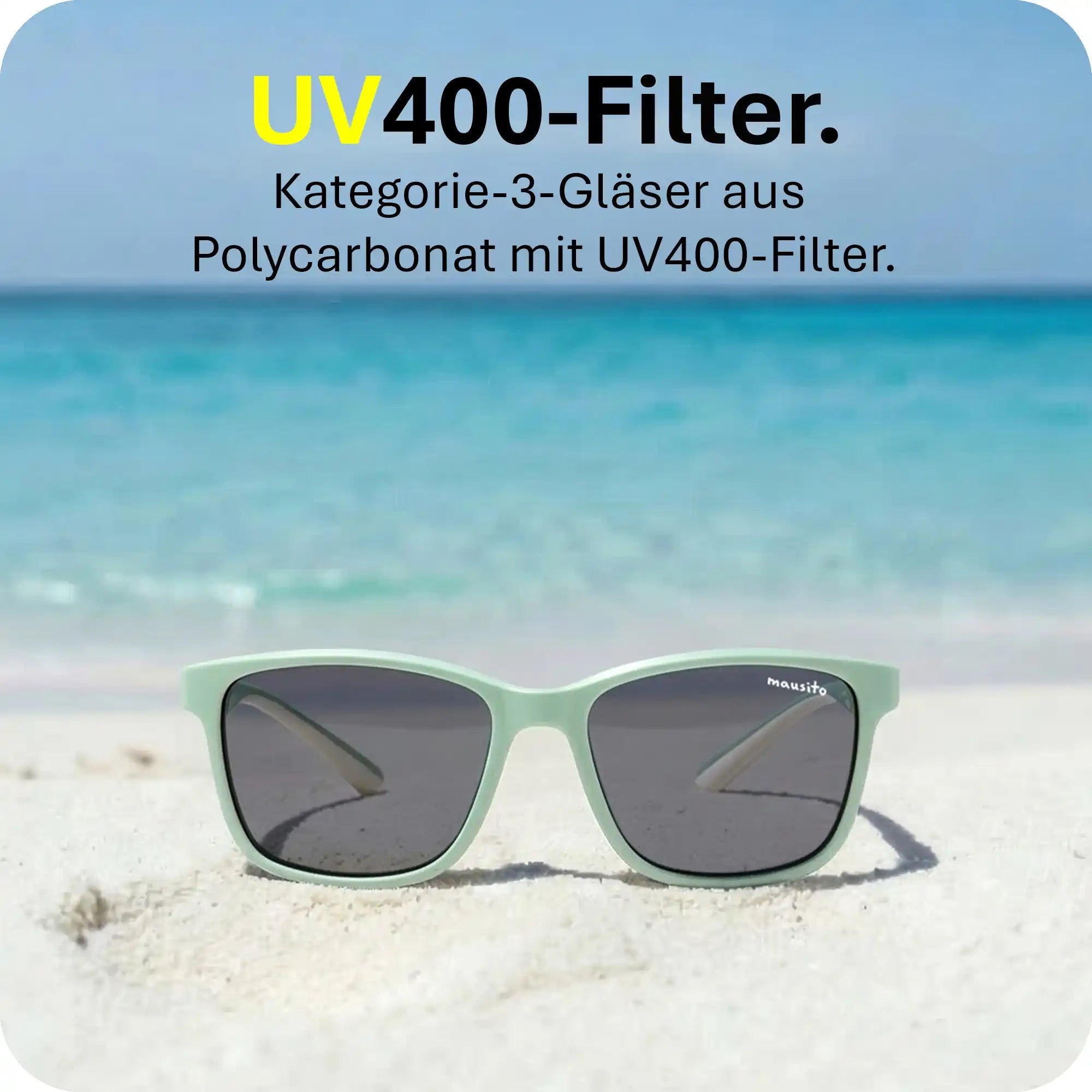 THE BOHO | 3 - 6 Jahre & 6 - 9 Jahre & 9 - 14 Jahre - MAUSITO - Kindersonnenbrillen für Jungen und Mädchen