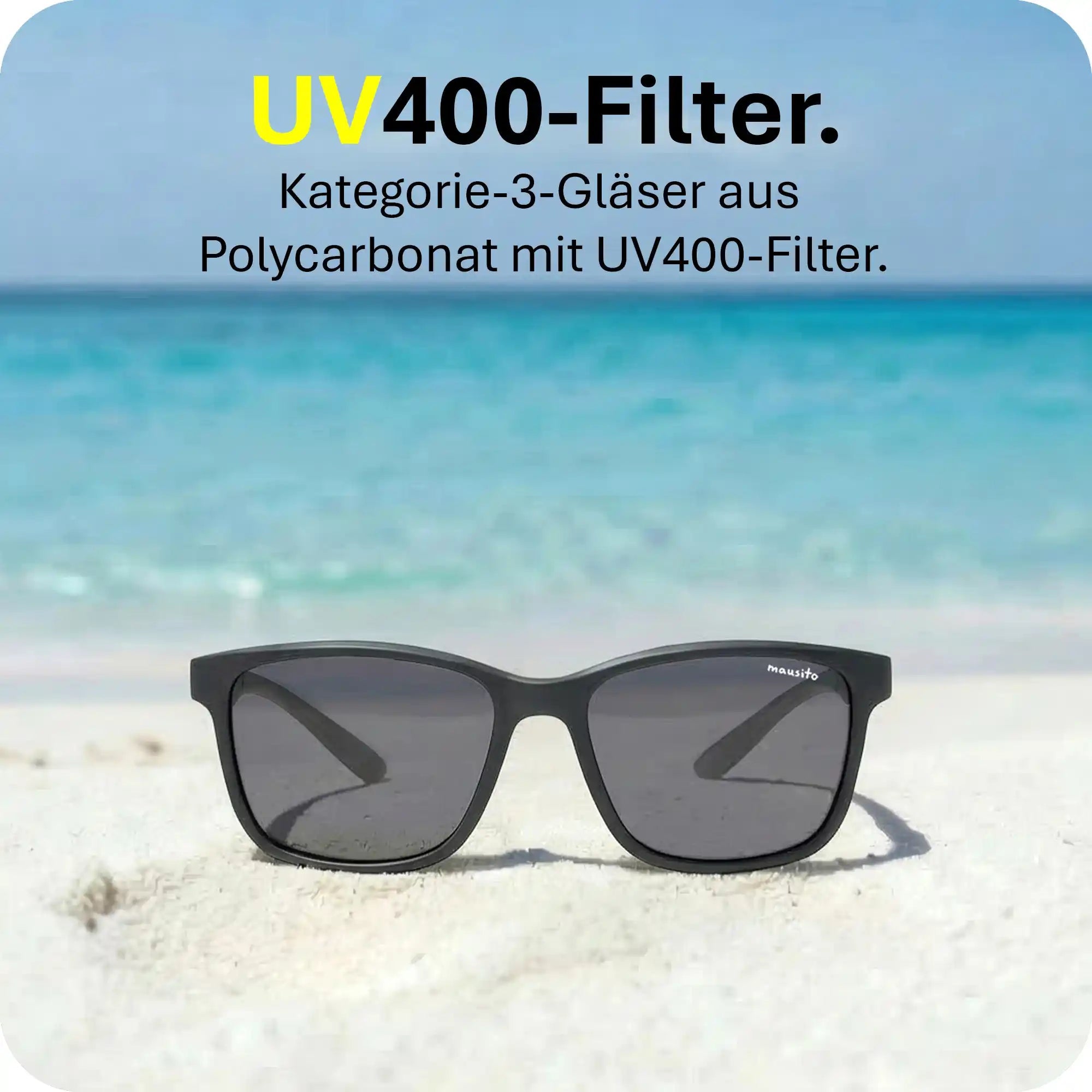 THE BOHO | 3 - 6 Jahre & 6 - 9 Jahre & 9 - 14 Jahre - MAUSITO - Kindersonnenbrillen für Jungen und Mädchen