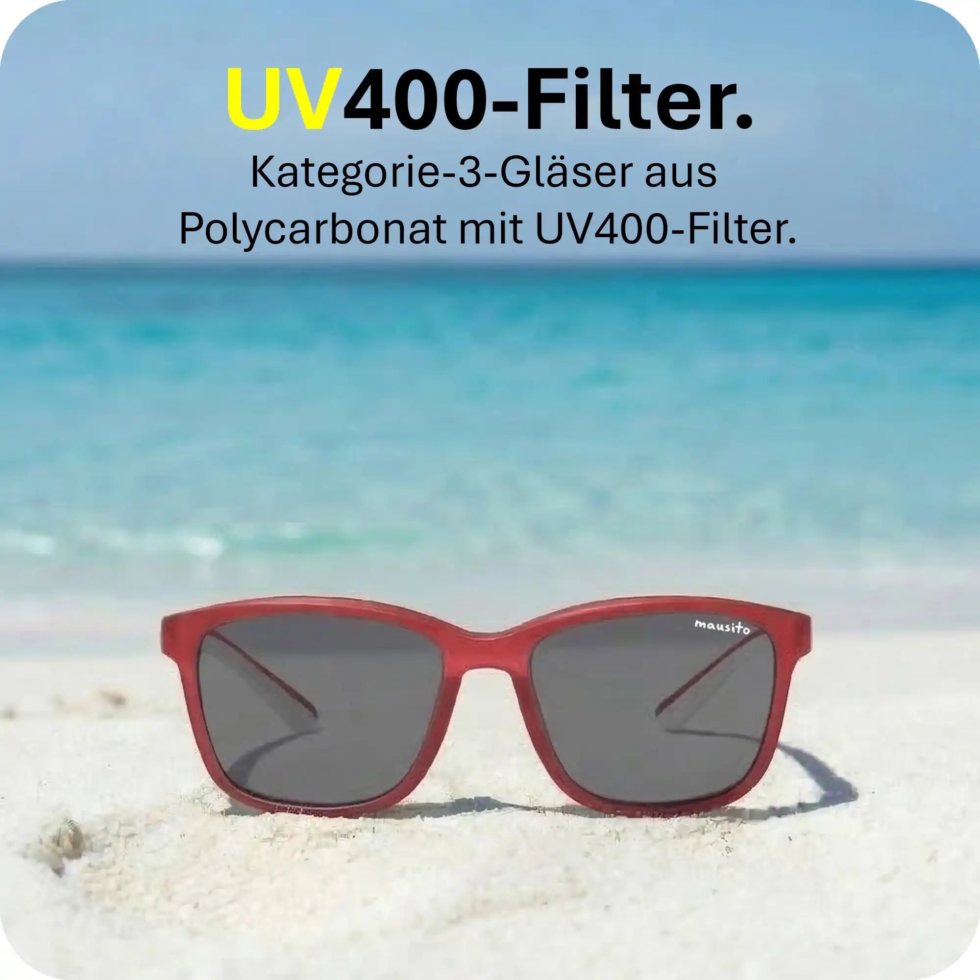 THE BOHO | 3 - 6 Jahre & 6 - 9 Jahre & 9 - 14 Jahre - MAUSITO - Kindersonnenbrillen für Jungen und Mädchen