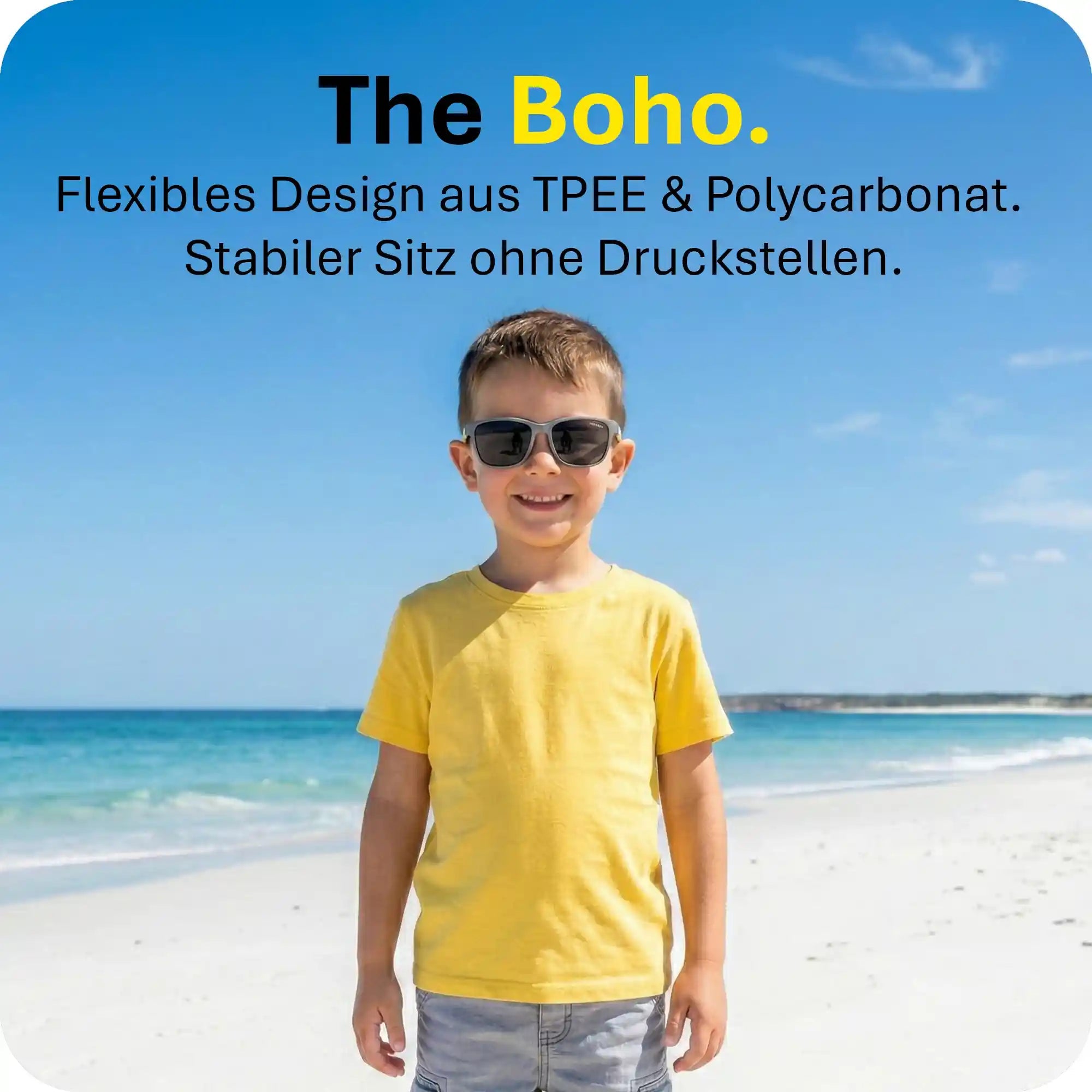 THE BOHO | 3 - 6 Jahre & 6 - 9 Jahre & 9 - 14 Jahre - MAUSITO - Kindersonnenbrillen für Jungen und Mädchen