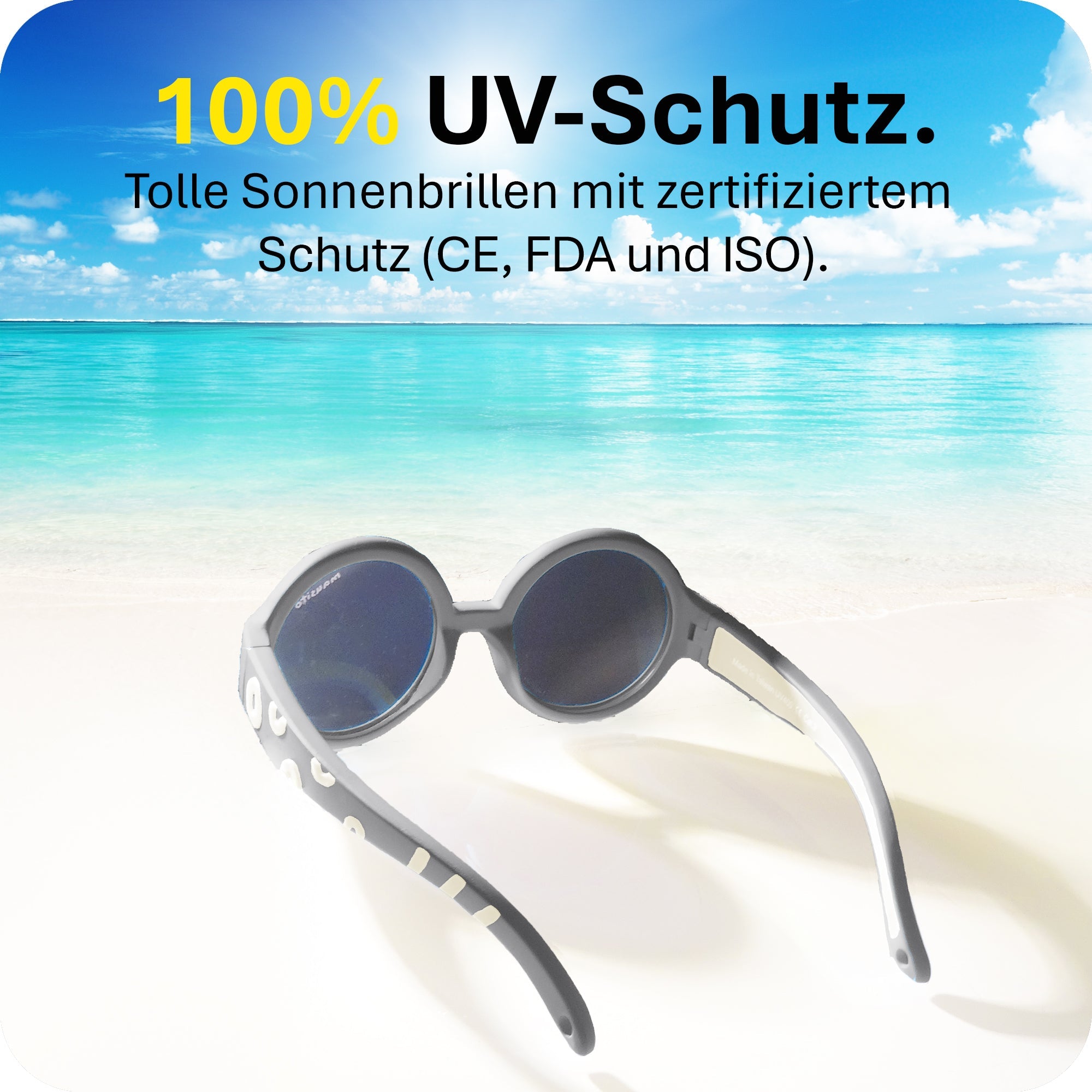 THE HIPPIE | 6 - 24 Monate & 2 - 5 Jahre - MAUSITO - Kindersonnenbrillen für Jungen und Mädchen