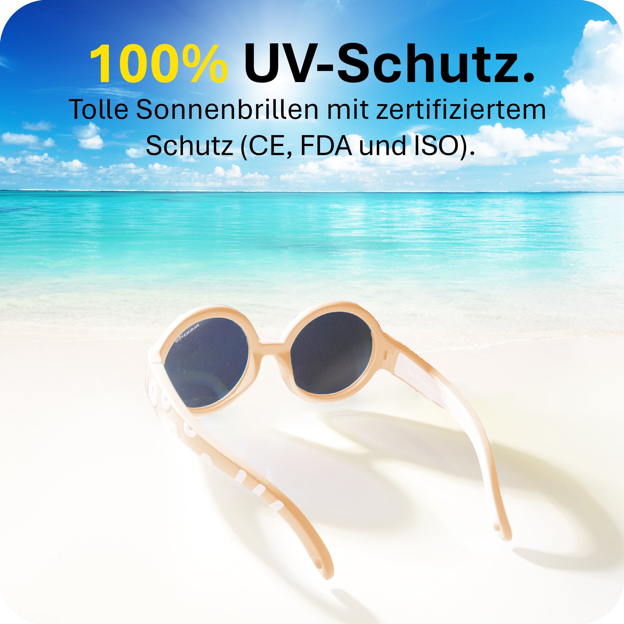 THE HIPPIE | 6 - 24 Monate & 2 - 5 Jahre - MAUSITO - Kindersonnenbrillen für Jungen und Mädchen