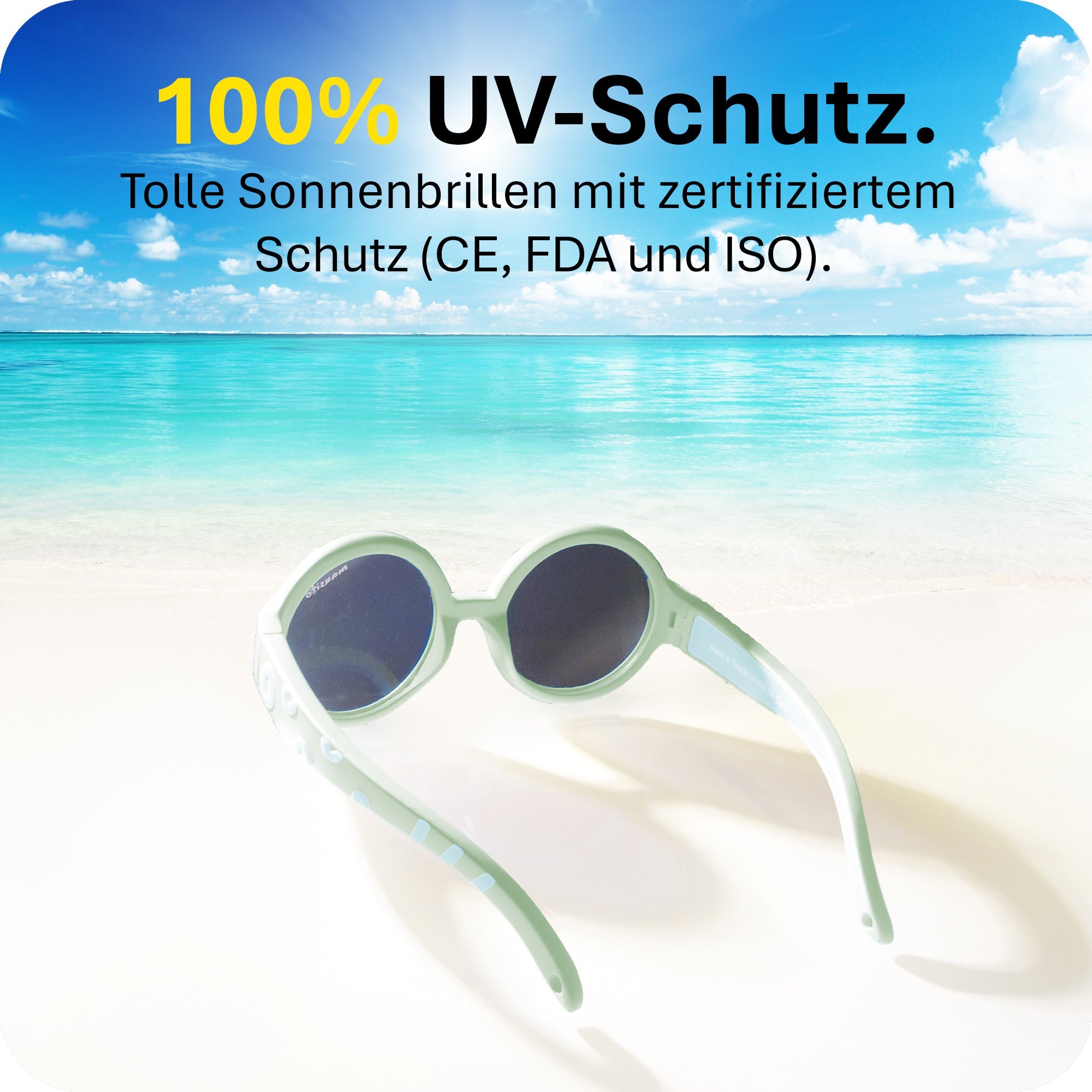 THE HIPPIE | 6 - 24 Monate & 2 - 5 Jahre - MAUSITO - Kindersonnenbrillen für Jungen und Mädchen