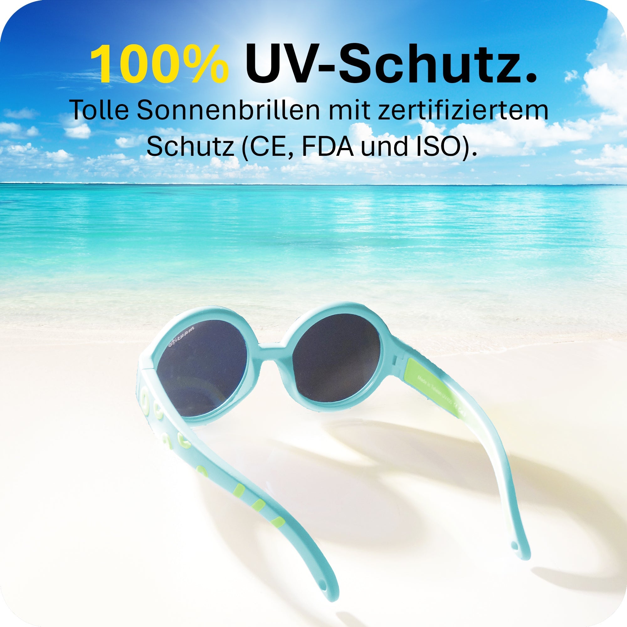 THE HIPPIE | 6 - 24 Monate & 2 - 5 Jahre - MAUSITO - Kindersonnenbrillen für Jungen und Mädchen