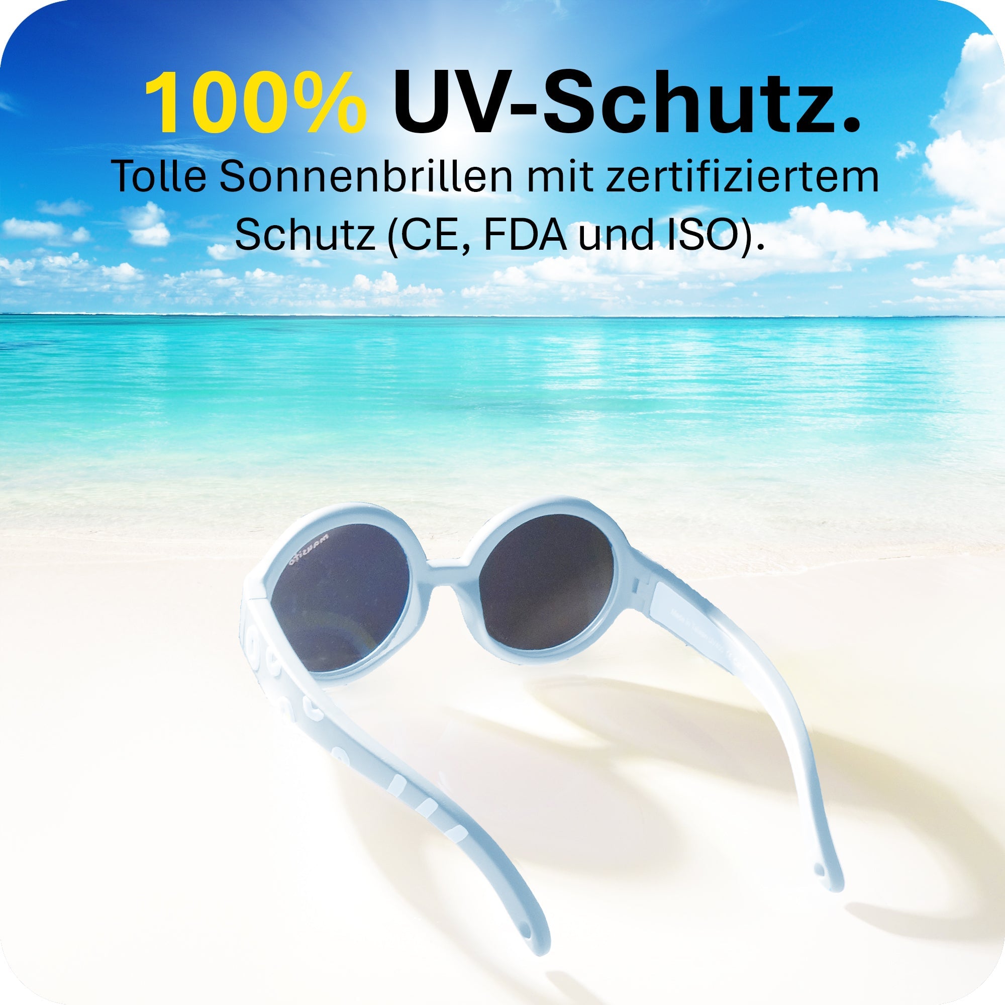 THE HIPPIE | 6 - 24 Monate & 2 - 5 Jahre - MAUSITO - Kindersonnenbrillen für Jungen und Mädchen