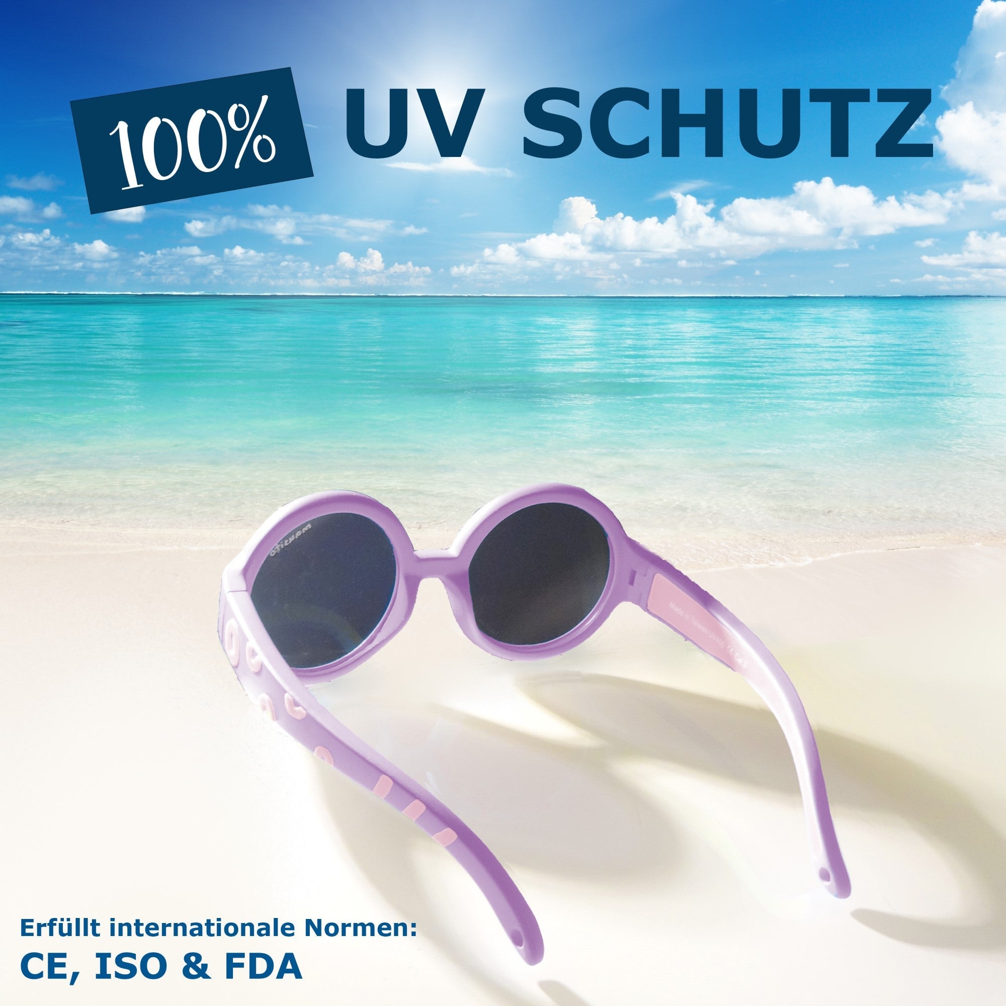 THE HIPPIE | 6 - 24 Monate & 2 - 5 Jahre - MAUSITO - Kindersonnenbrillen für Jungen und Mädchen