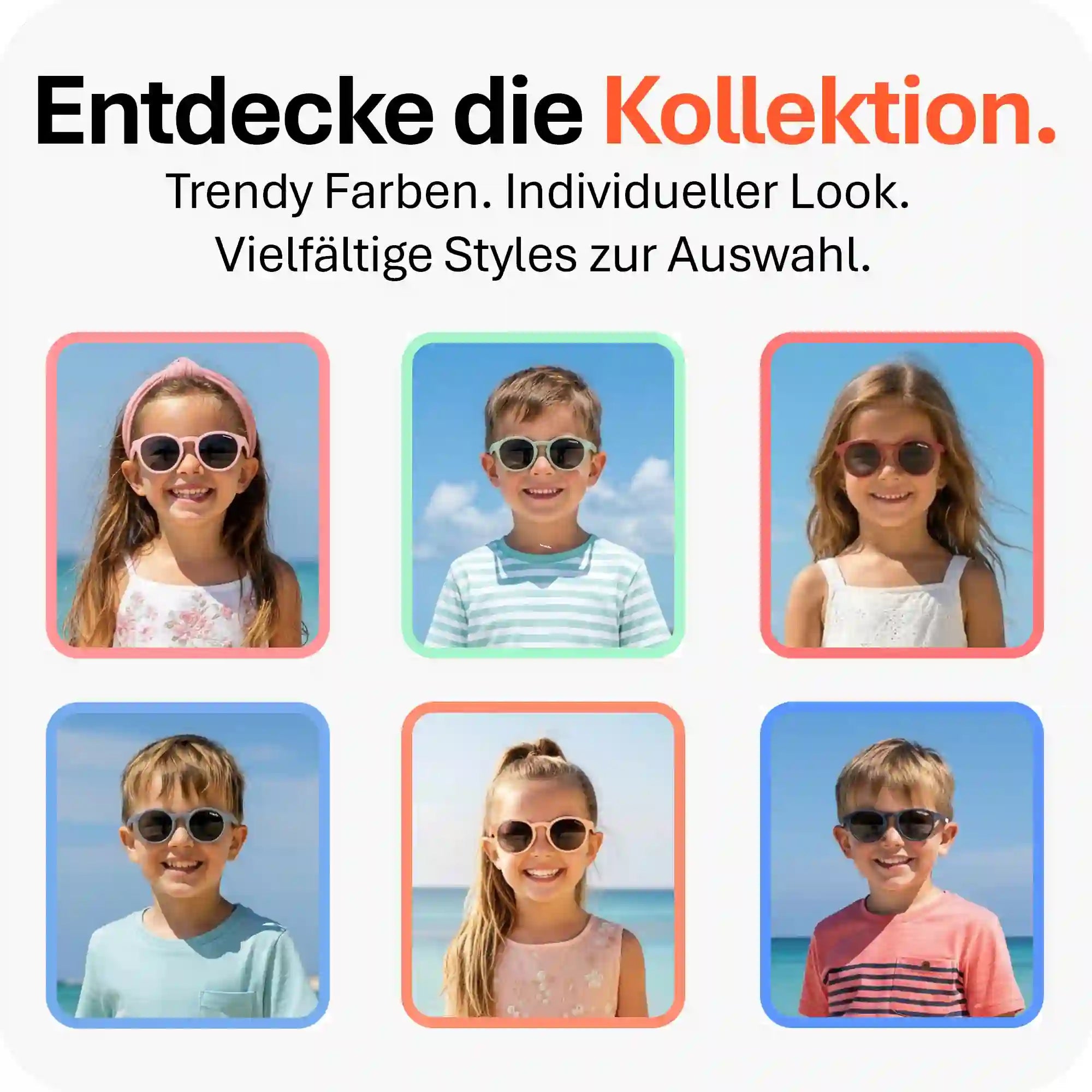 THE NOMAD | 3 - 6 Jahre & 6 - 9 Jahre - MAUSITO - Kindersonnenbrillen für Jungen und Mädchen