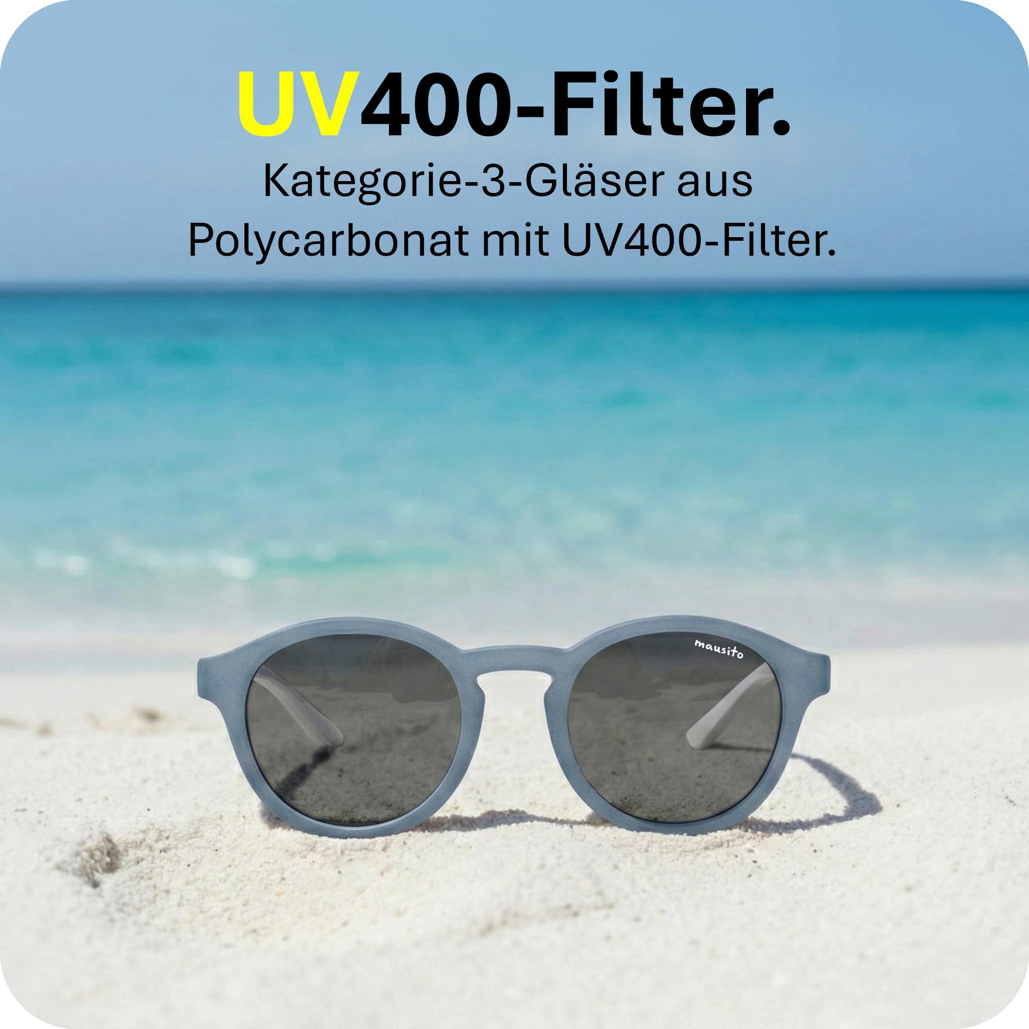 THE NOMAD | 3 - 6 Jahre & 6 - 9 Jahre - MAUSITO - Kindersonnenbrillen für Jungen und Mädchen