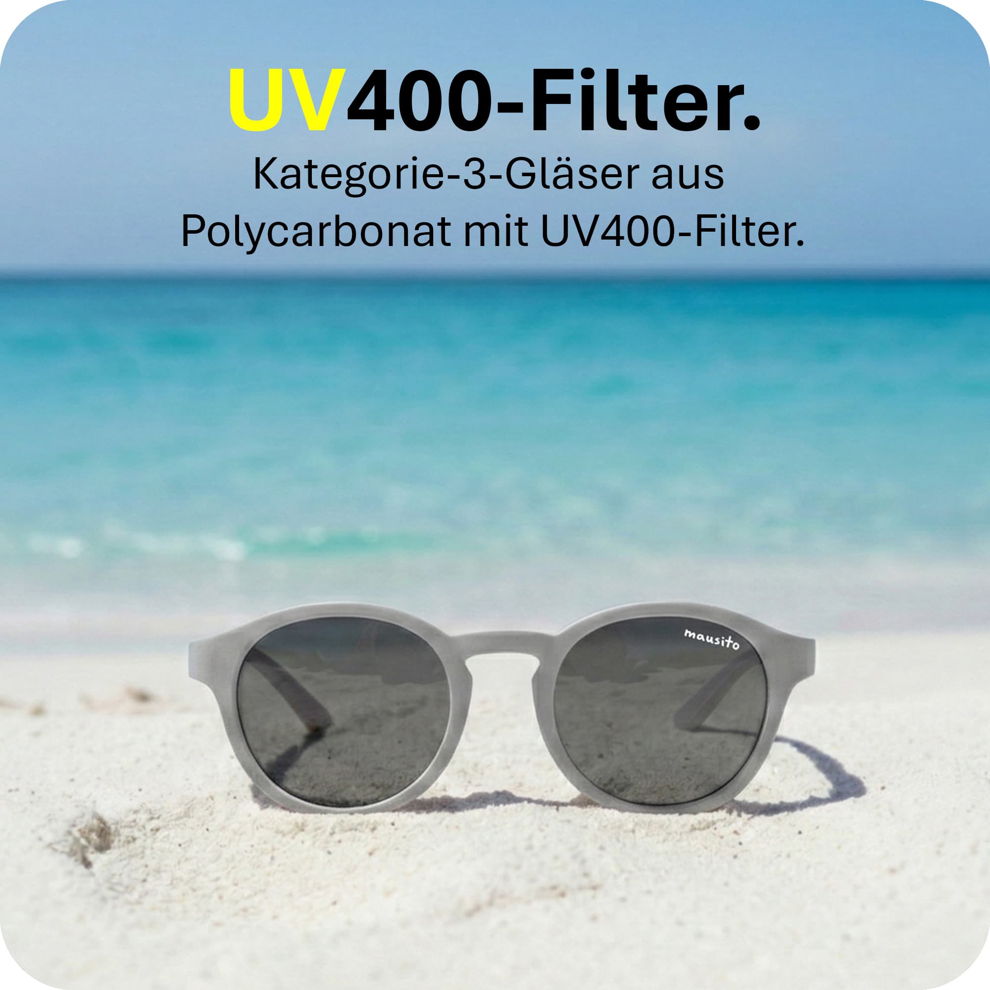 THE NOMAD | 3 - 6 Jahre & 6 - 9 Jahre - MAUSITO - Kindersonnenbrillen für Jungen und Mädchen