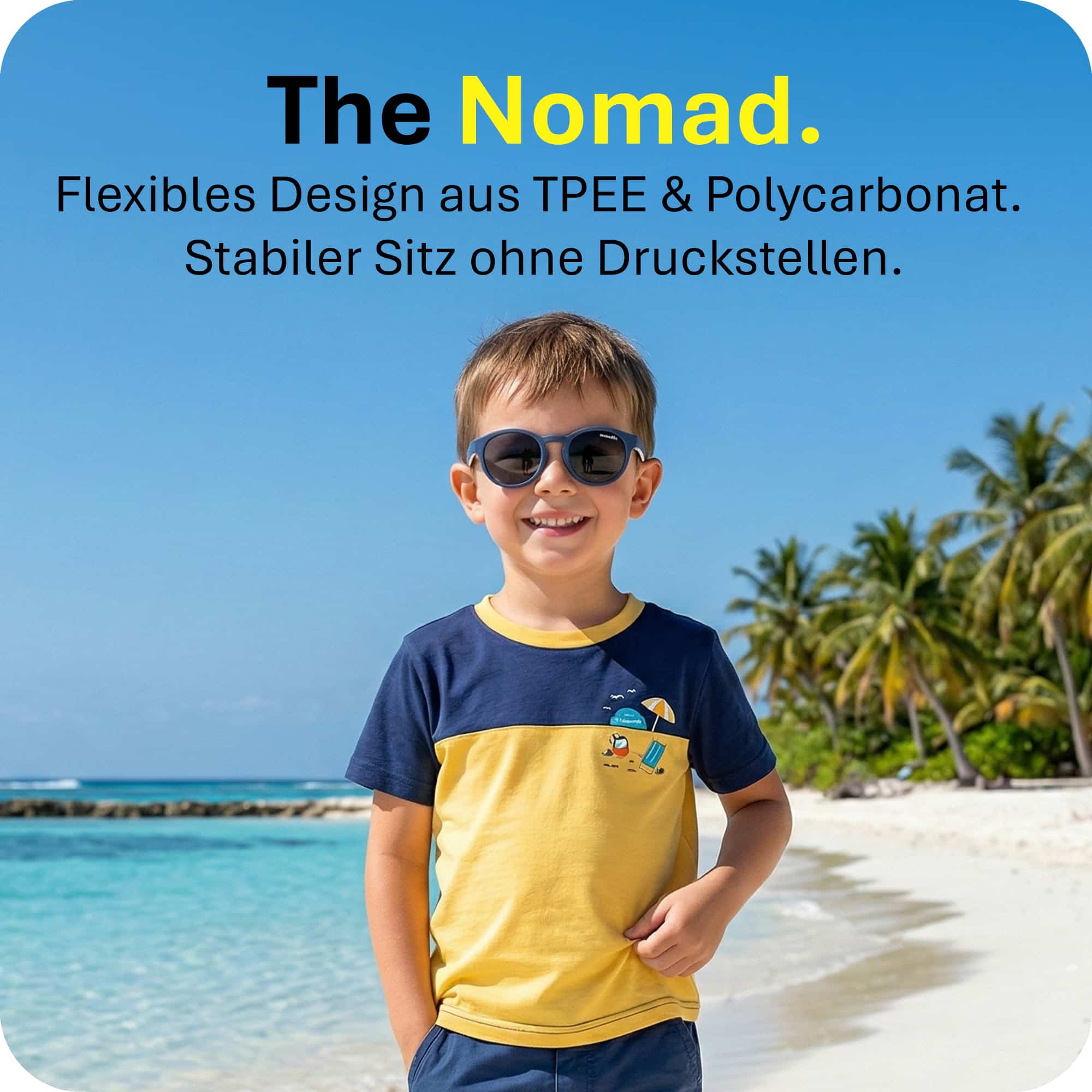 THE NOMAD | 3 - 6 Jahre & 6 - 9 Jahre - MAUSITO - Kindersonnenbrillen für Jungen und Mädchen