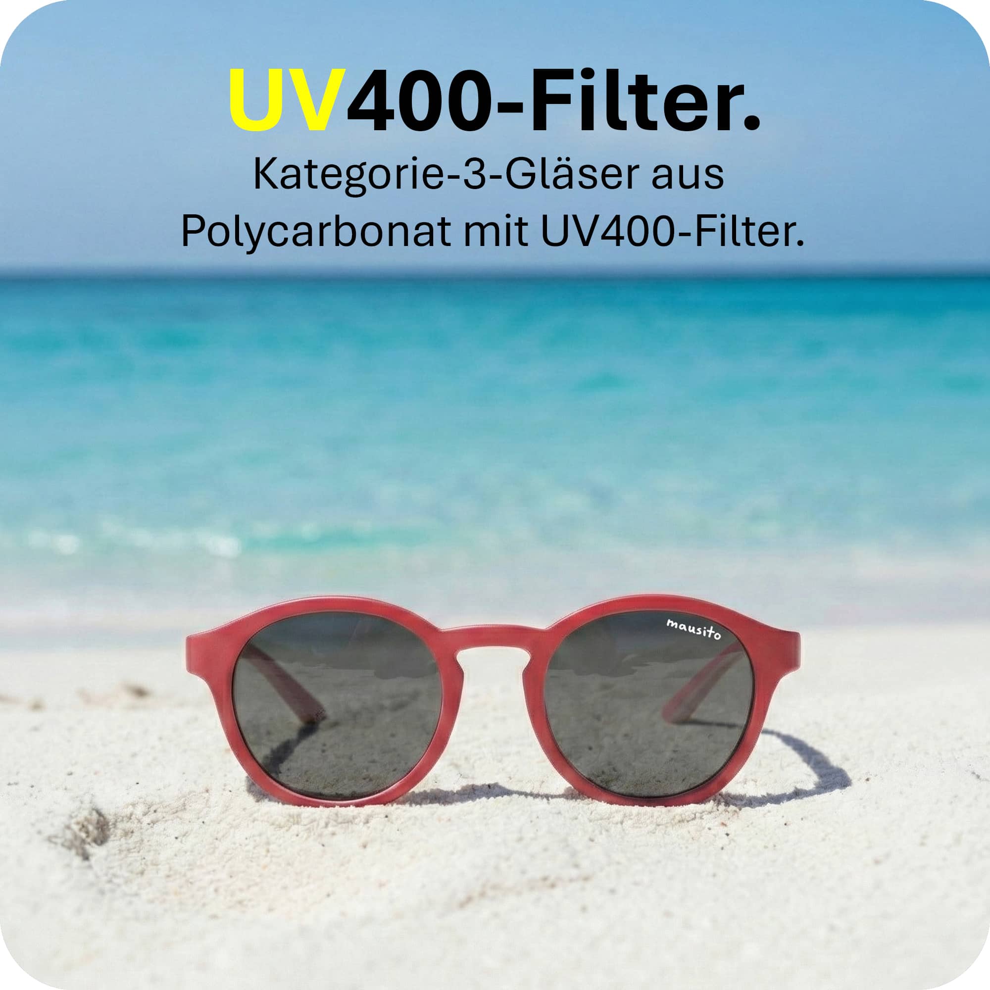 THE NOMAD | 3 - 6 Jahre & 6 - 9 Jahre - MAUSITO - Kindersonnenbrillen für Jungen und Mädchen