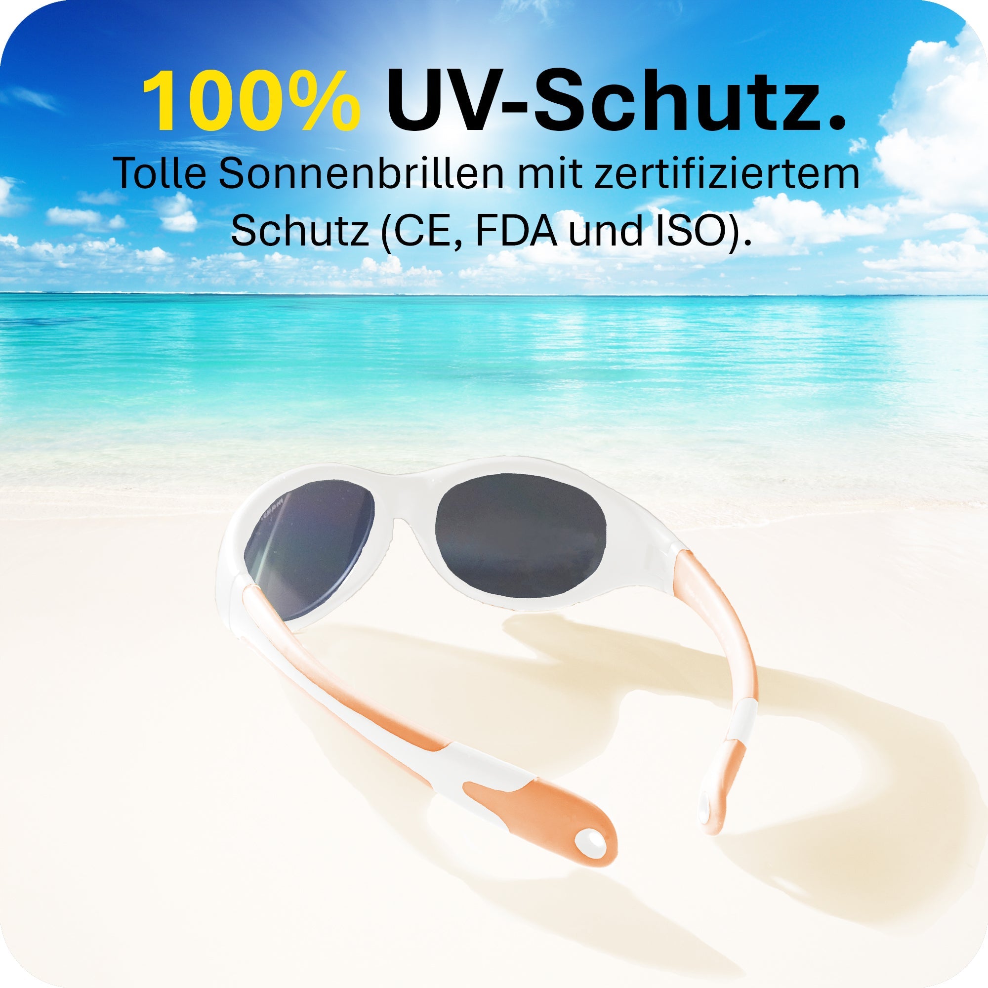 THE SURFER | 2 - 4 Jahre & 5 - 8 Jahre - MAUSITO - Kindersonnenbrillen für Jungen und Mädchen