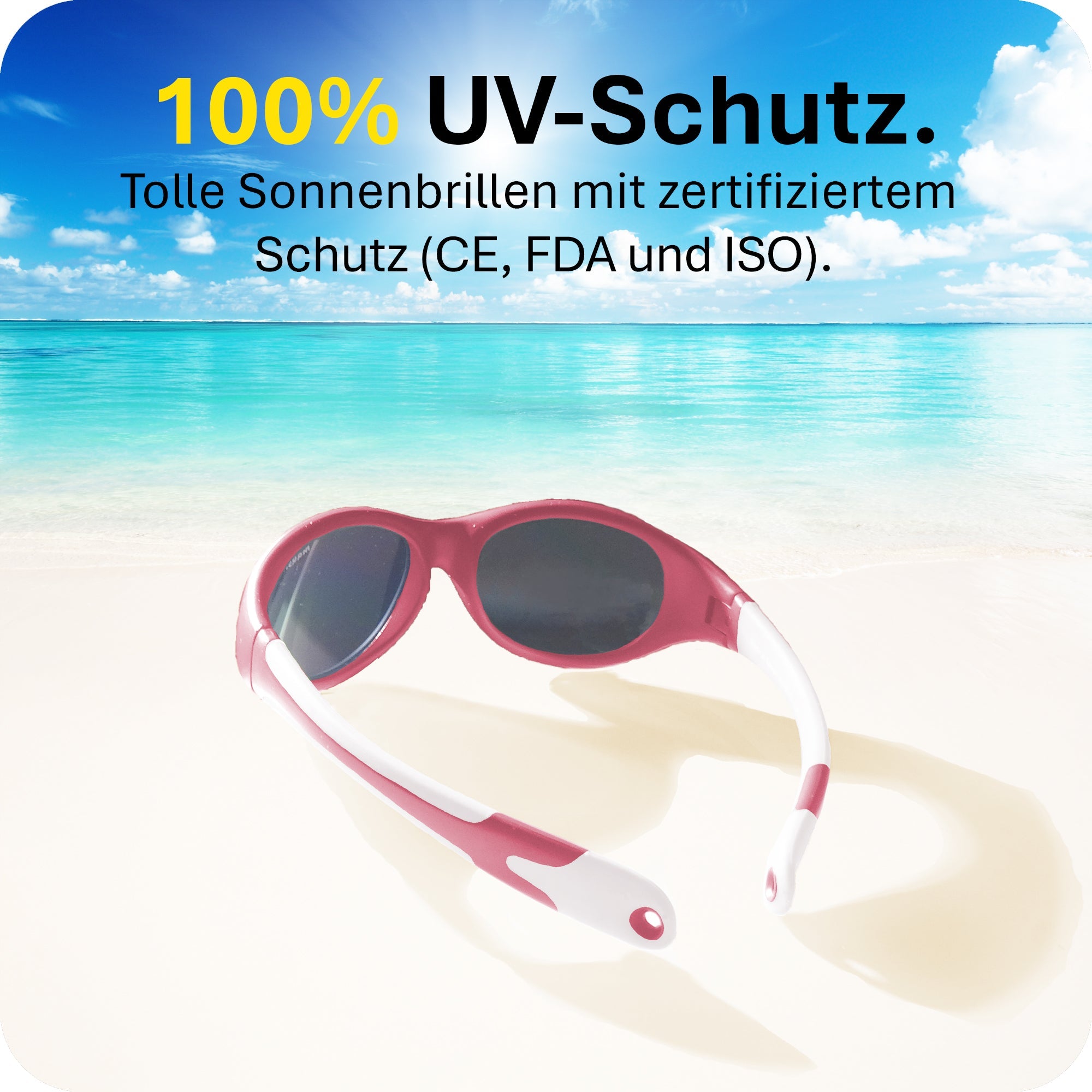 THE SURFER | 2 - 4 Jahre & 5 - 8 Jahre - MAUSITO - Kindersonnenbrillen für Jungen und Mädchen