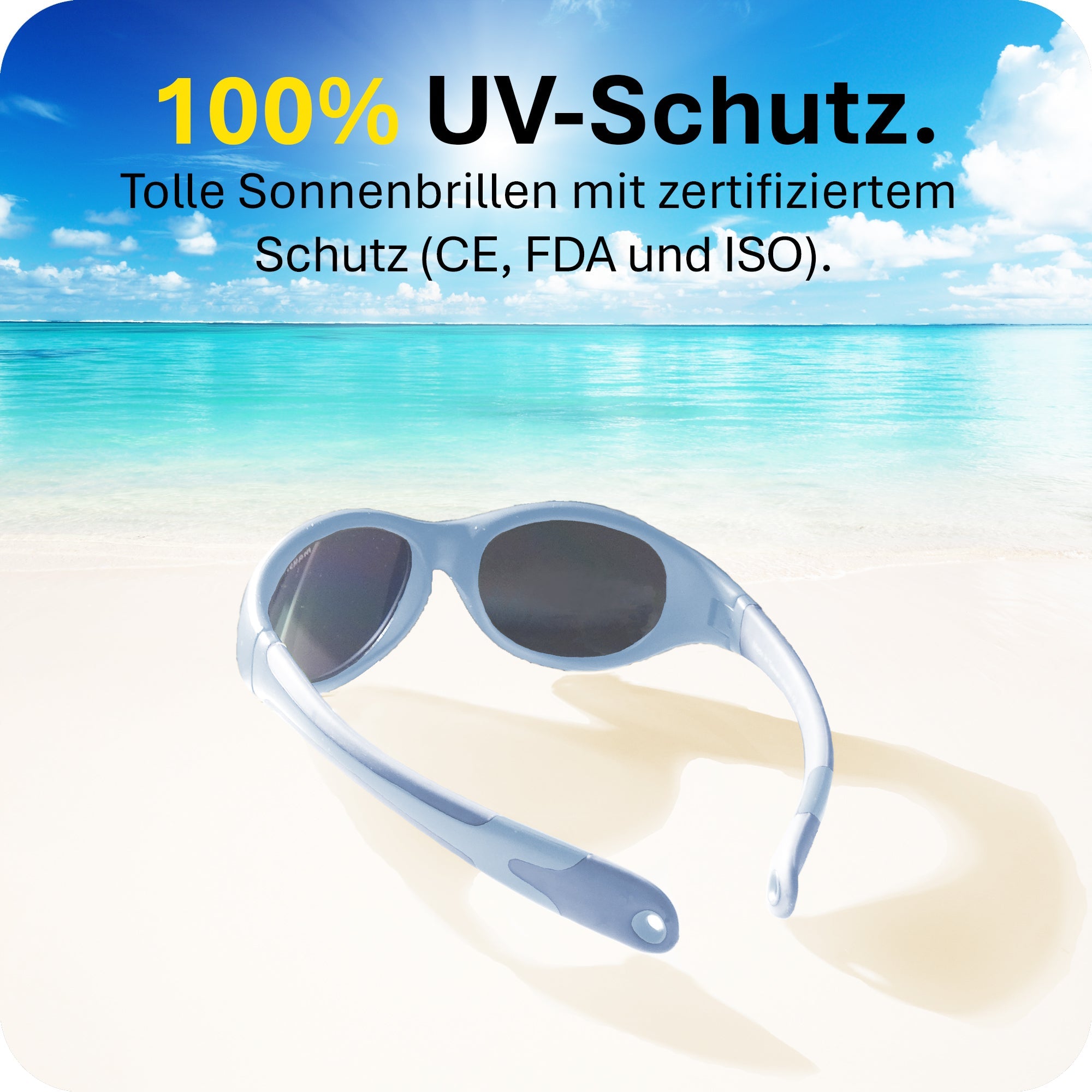 THE SURFER | 2 - 4 Jahre & 5 - 8 Jahre - MAUSITO - Kindersonnenbrillen für Jungen und Mädchen