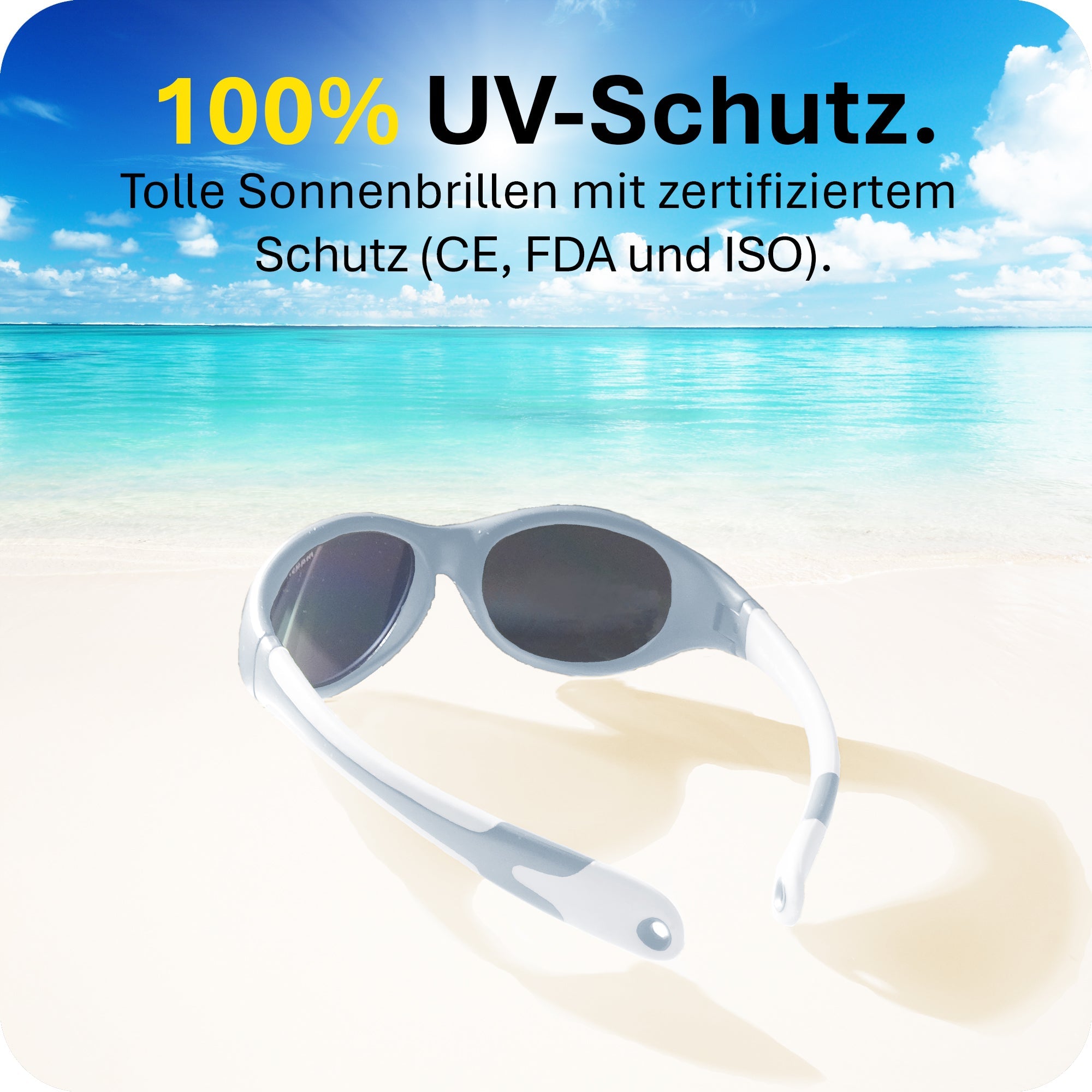 THE SURFER | 2 - 4 Jahre & 5 - 8 Jahre - MAUSITO - Kindersonnenbrillen für Jungen und Mädchen