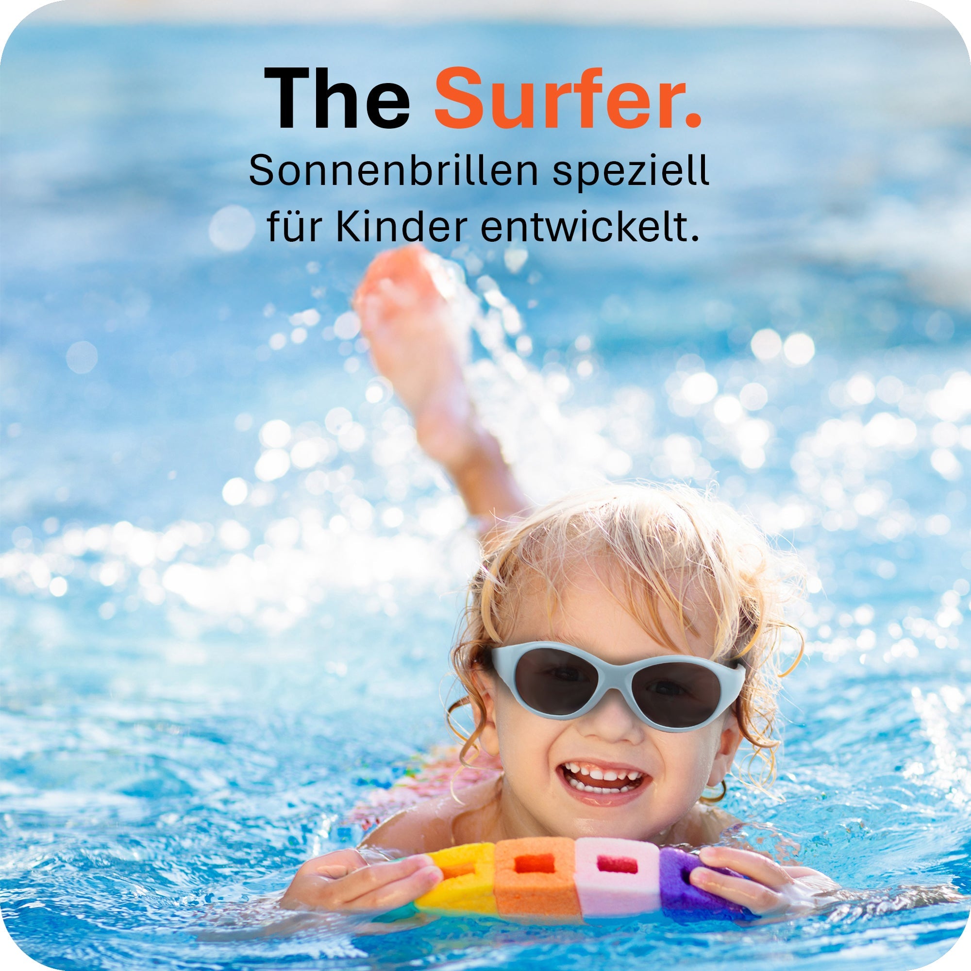THE SURFER | 2 - 4 Jahre & 5 - 8 Jahre - MAUSITO - Kindersonnenbrillen für Jungen und Mädchen