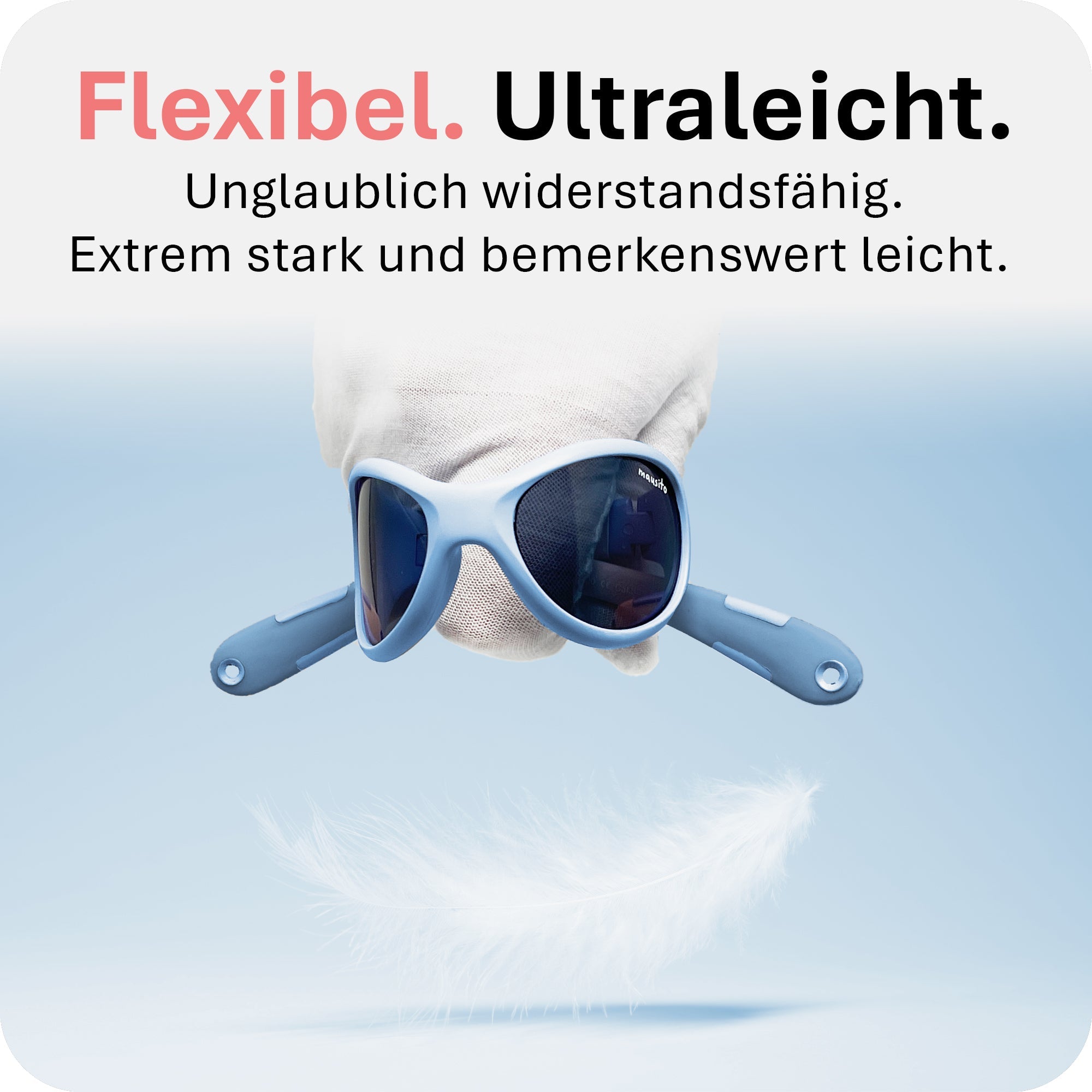 THE SURFER | 2 - 4 Jahre & 5 - 8 Jahre - MAUSITO - Kindersonnenbrillen für Jungen und Mädchen