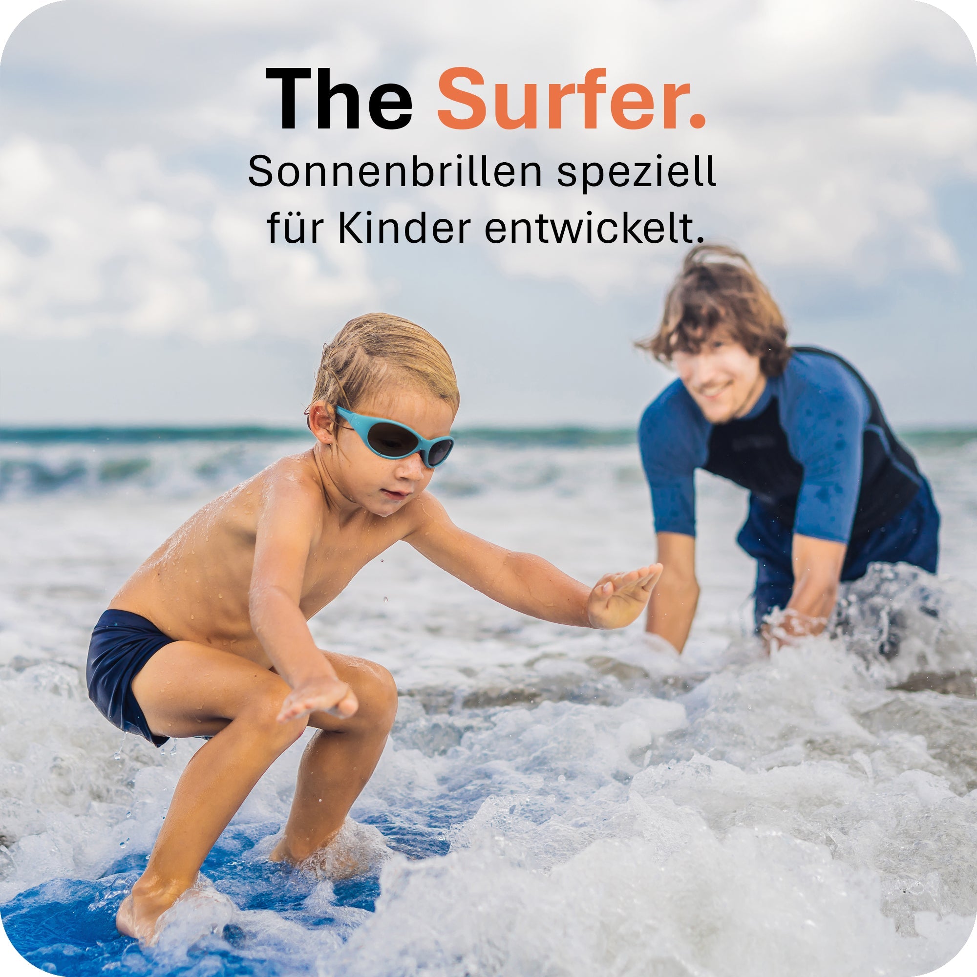 THE SURFER | 2 - 4 Jahre & 5 - 8 Jahre - MAUSITO - Kindersonnenbrillen für Jungen und Mädchen