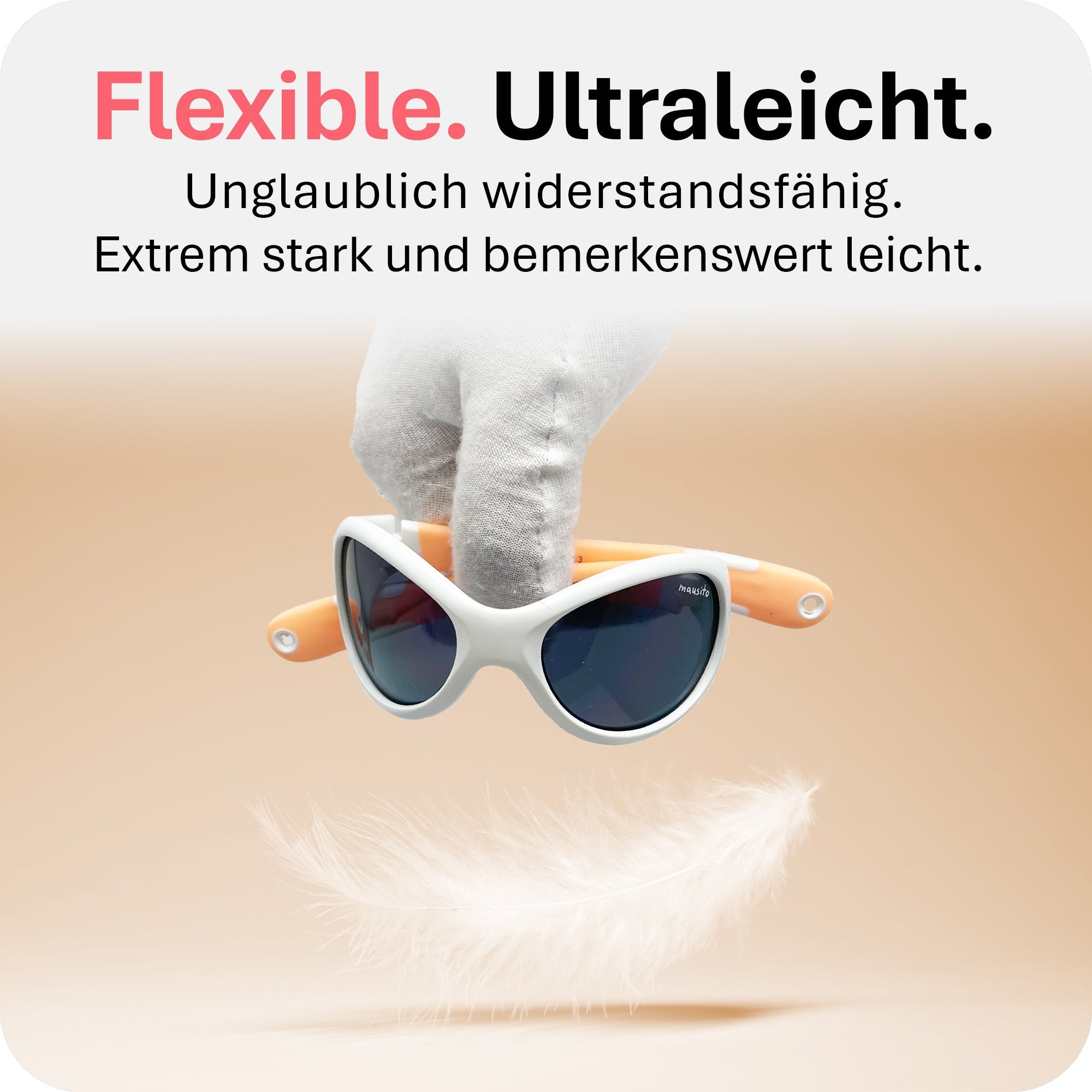 THE SURFER | 2 - 4 Jahre & 5 - 8 Jahre - MAUSITO - Kindersonnenbrillen für Jungen und Mädchen