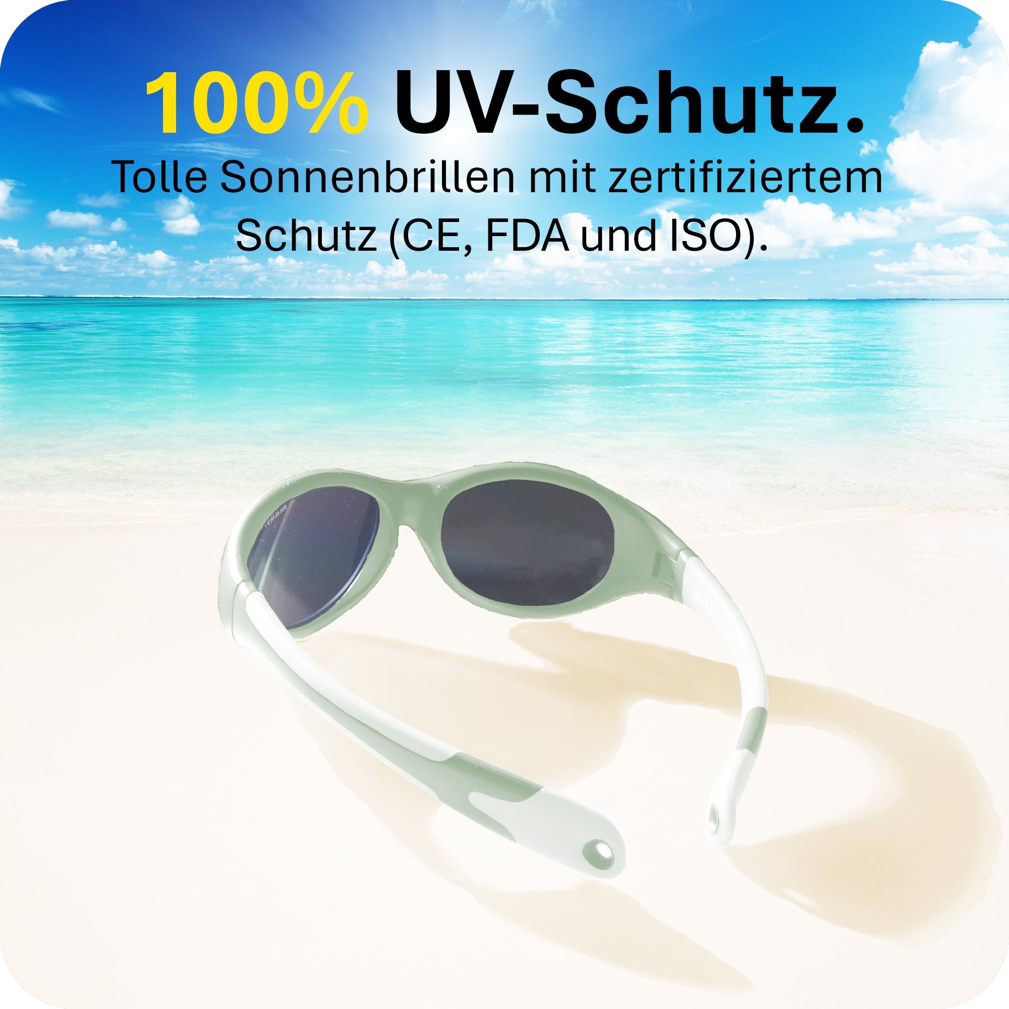 THE SURFER | 2 - 4 Jahre & 5 - 8 Jahre - MAUSITO - Kindersonnenbrillen für Jungen und Mädchen