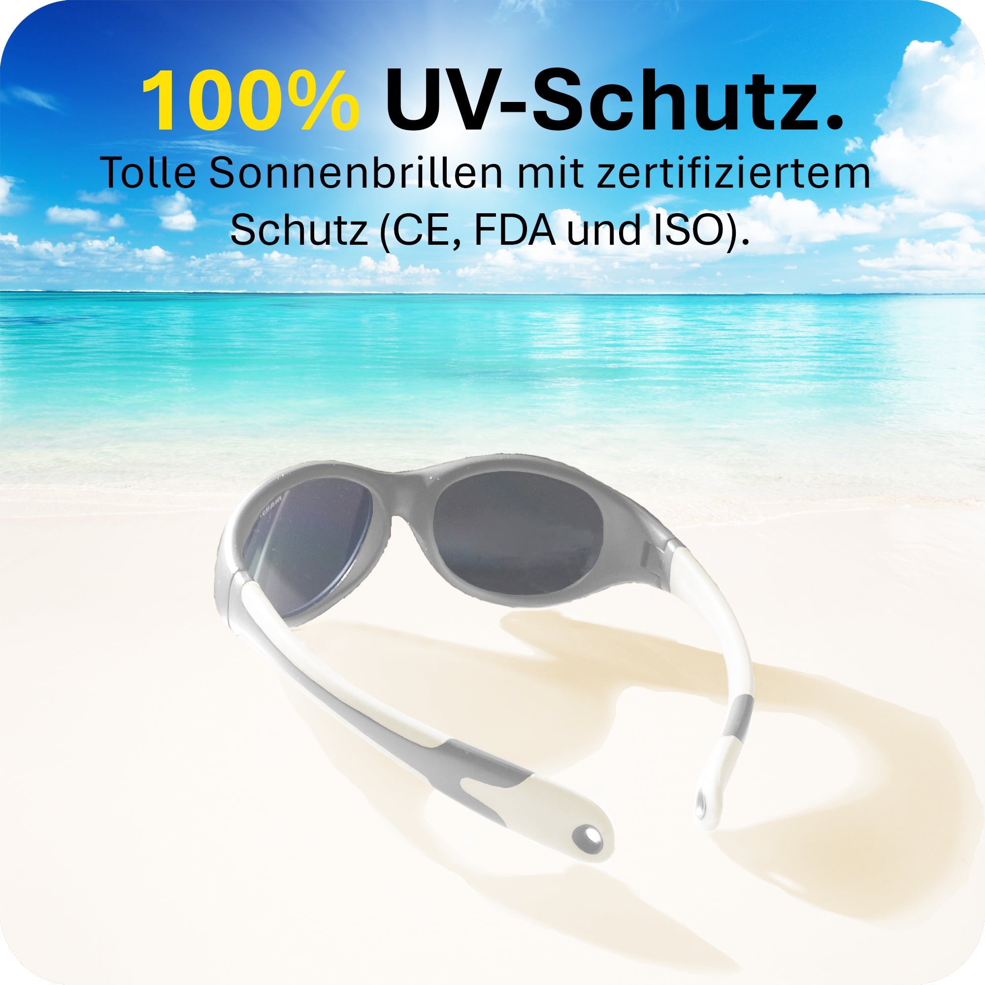 THE SURFER | 2 - 4 Jahre & 5 - 8 Jahre - MAUSITO - Kindersonnenbrillen für Jungen und Mädchen