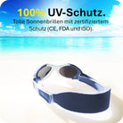 BABY SURFER | 0 - 18 Monate - MAUSITO - Kindersonnenbrillen für Jungen und Mädchen