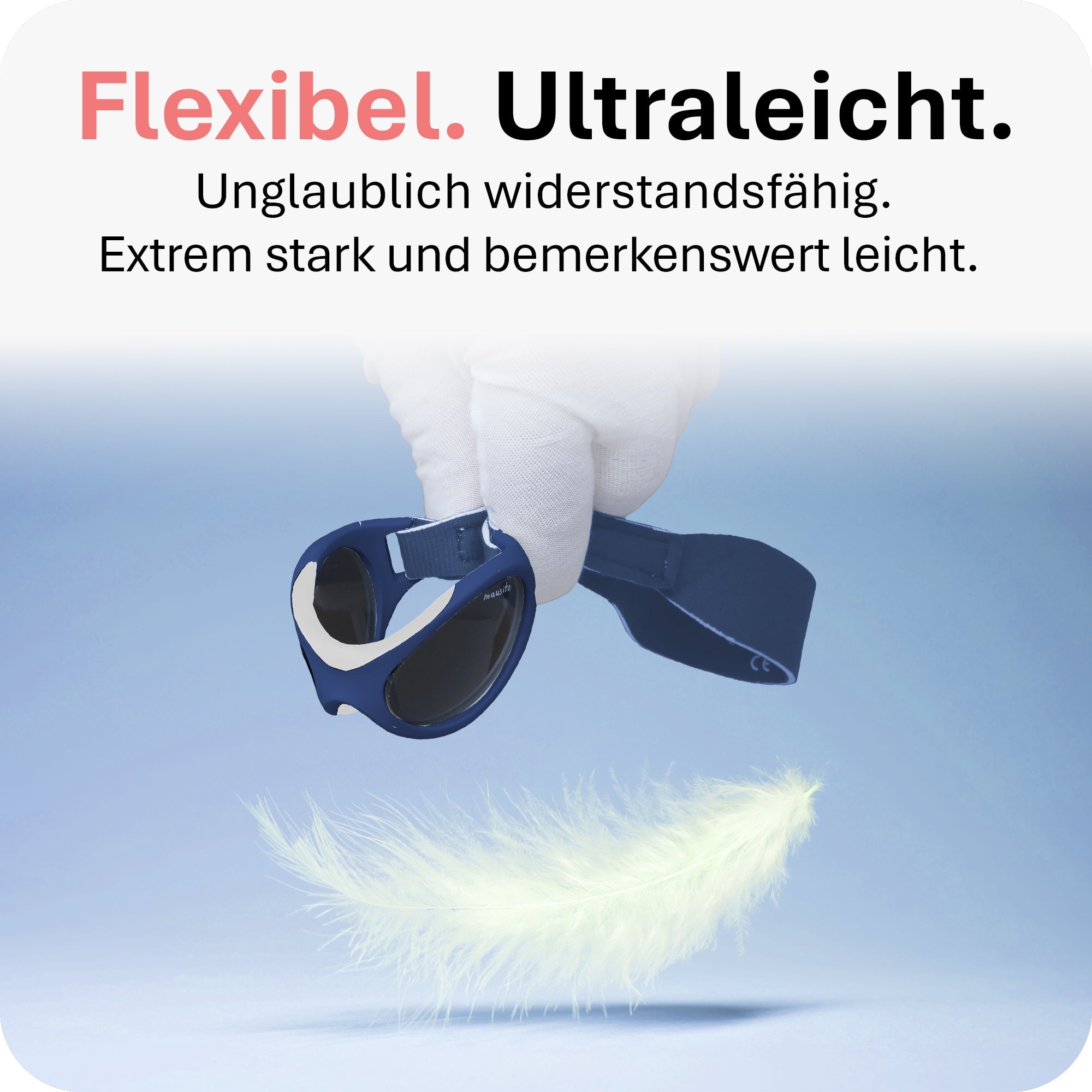 BABY SURFER | 0 - 18 Monate - MAUSITO - Kindersonnenbrillen für Jungen und Mädchen