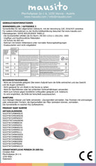 BABY SURFER | 0 - 18 Monate - MAUSITO - Kindersonnenbrillen für Jungen und Mädchen