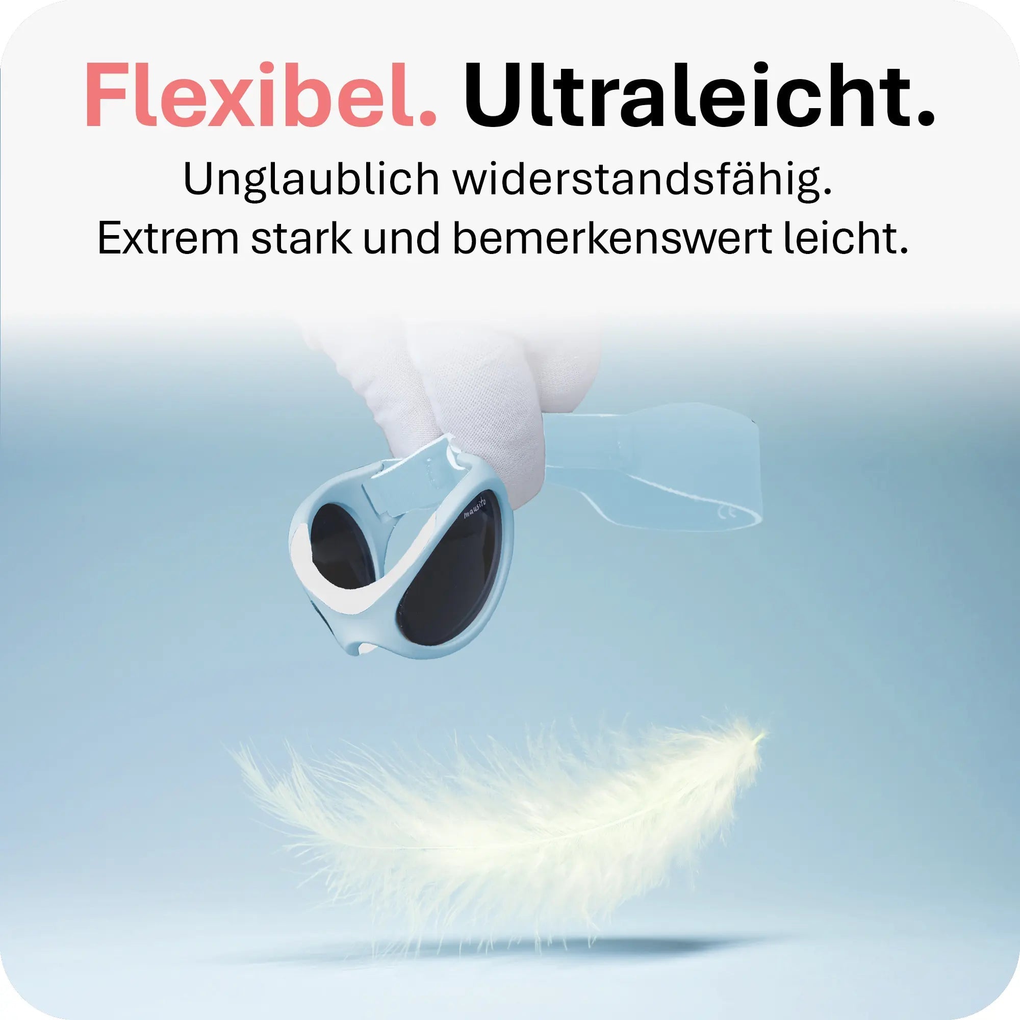 BABY SURFER | 0 - 18 Monate - MAUSITO - Kindersonnenbrillen für Jungen und Mädchen