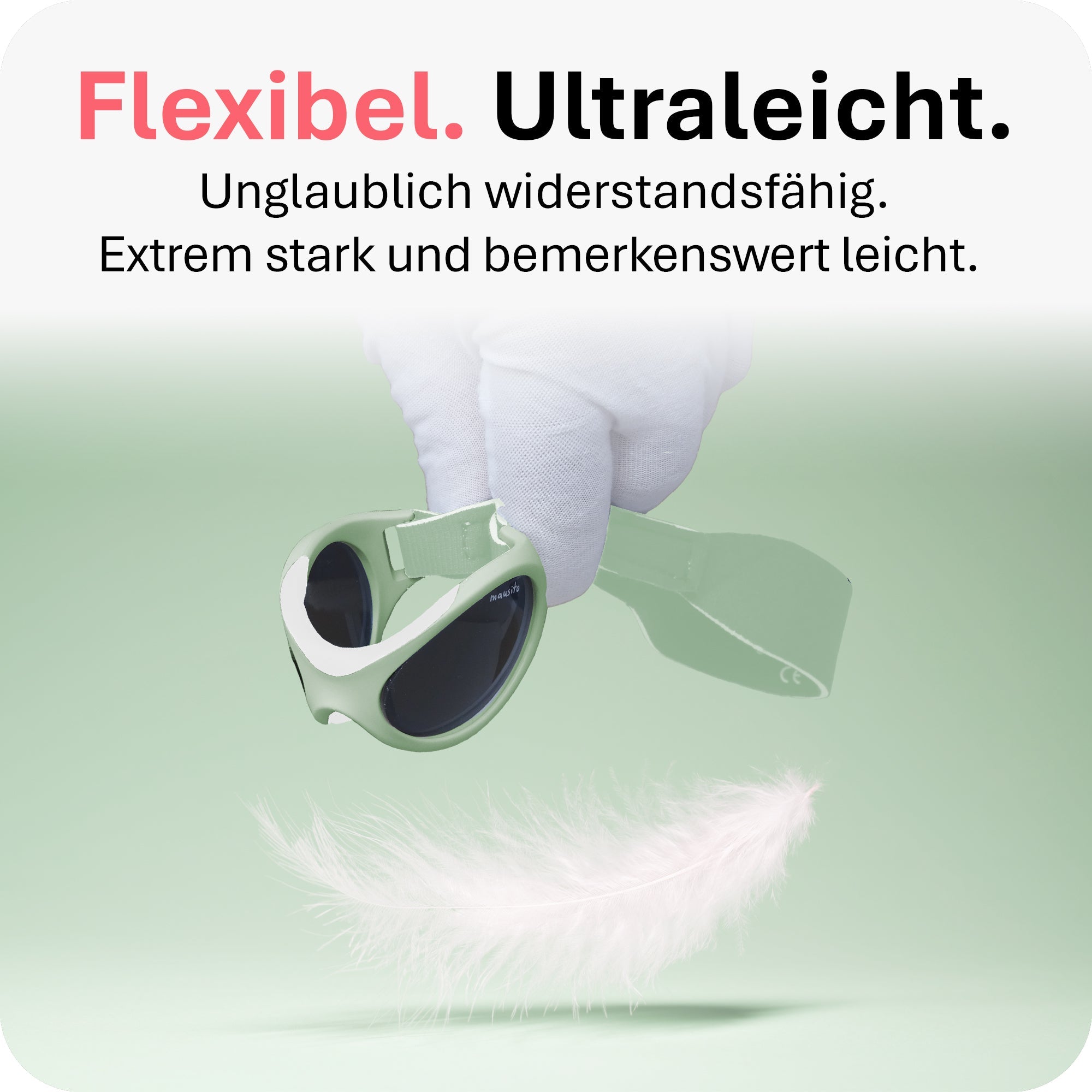 BABY SURFER | 0 - 18 Monate - MAUSITO - Kindersonnenbrillen für Jungen und Mädchen