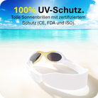 BABY SURFER | 0 - 18 Monate - MAUSITO - Kindersonnenbrillen für Jungen und Mädchen