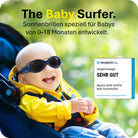 BABY SURFER | 0 - 18 Monate - MAUSITO - Kindersonnenbrillen für Jungen und Mädchen