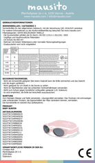 BABY SURFER | 0 - 18 Monate - MAUSITO - Kindersonnenbrillen für Jungen und Mädchen