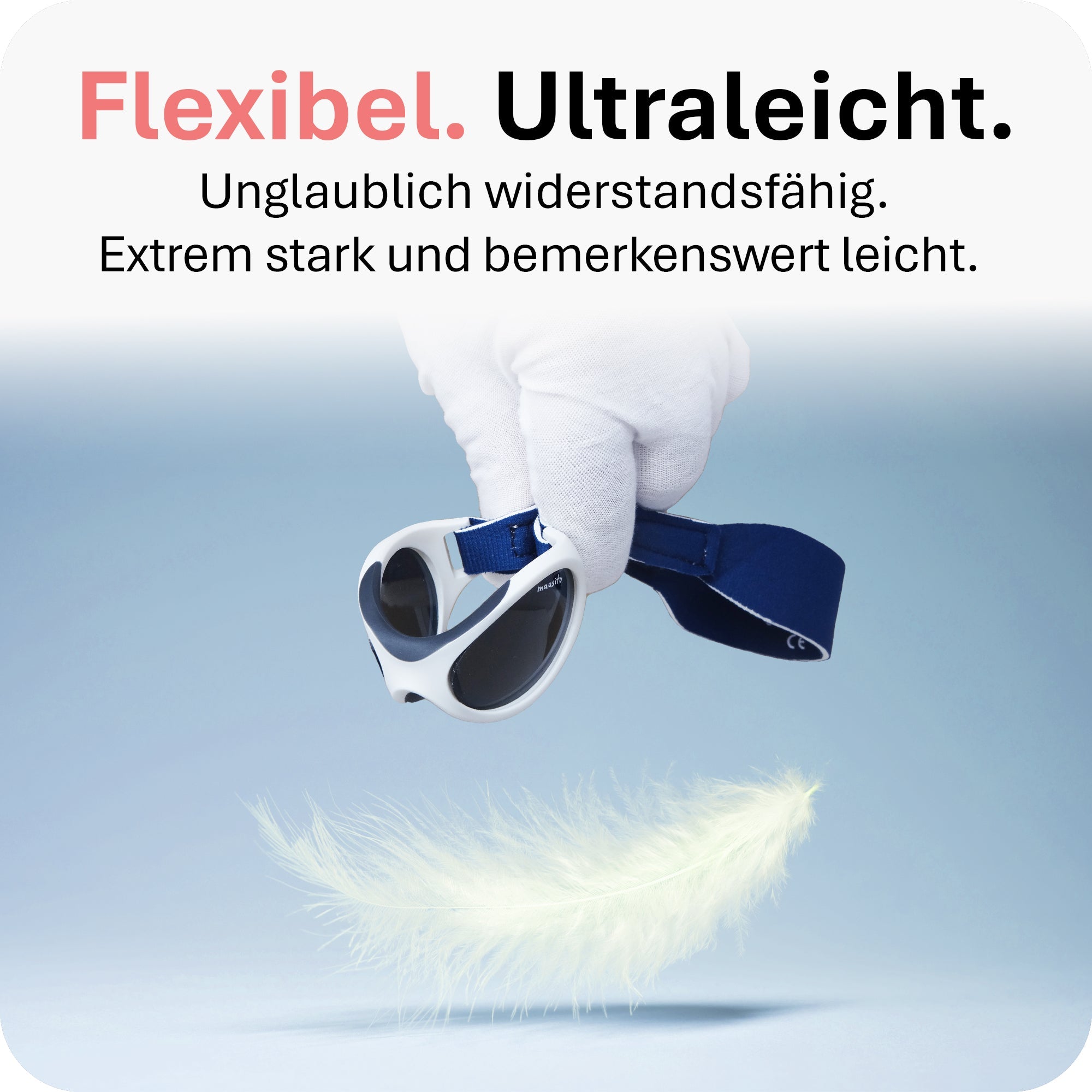 BABY SURFER | 0 - 18 Monate - MAUSITO - Kindersonnenbrillen für Jungen und Mädchen