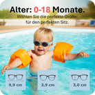 BABY SURFER | 0 - 18 Monate - MAUSITO - Kindersonnenbrillen für Jungen und Mädchen