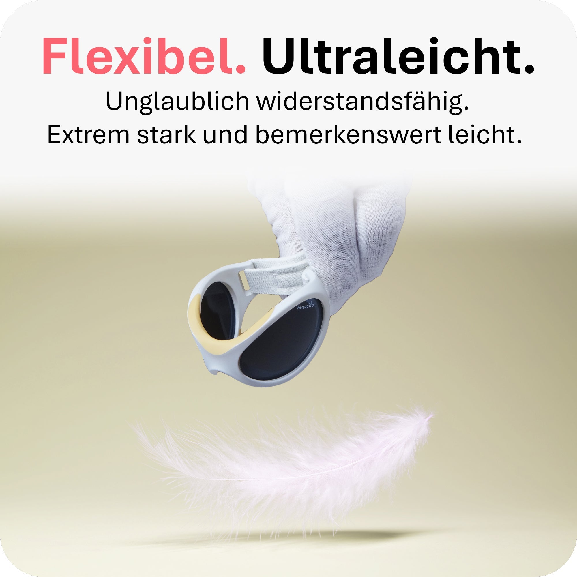 BABY SURFER | 0 - 18 Monate - MAUSITO - Kindersonnenbrillen für Jungen und Mädchen