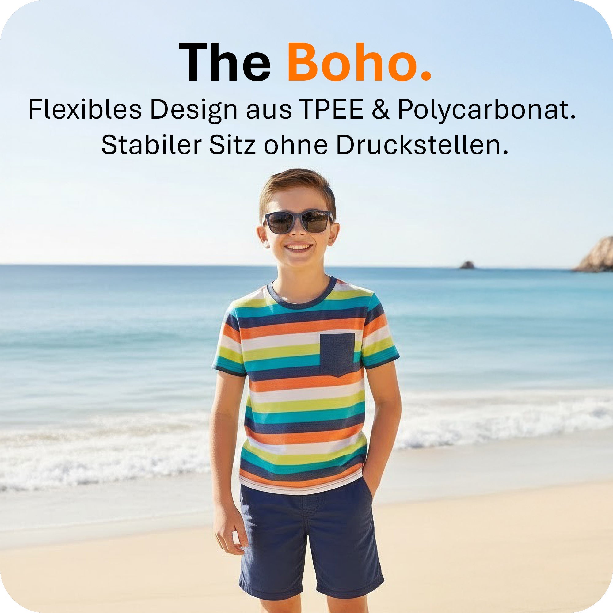 THE BOHO | 3 - 6 Jahre & 6 - 10 Jahre - MAUSITO - Kindersonnenbrillen für Jungen und Mädchen