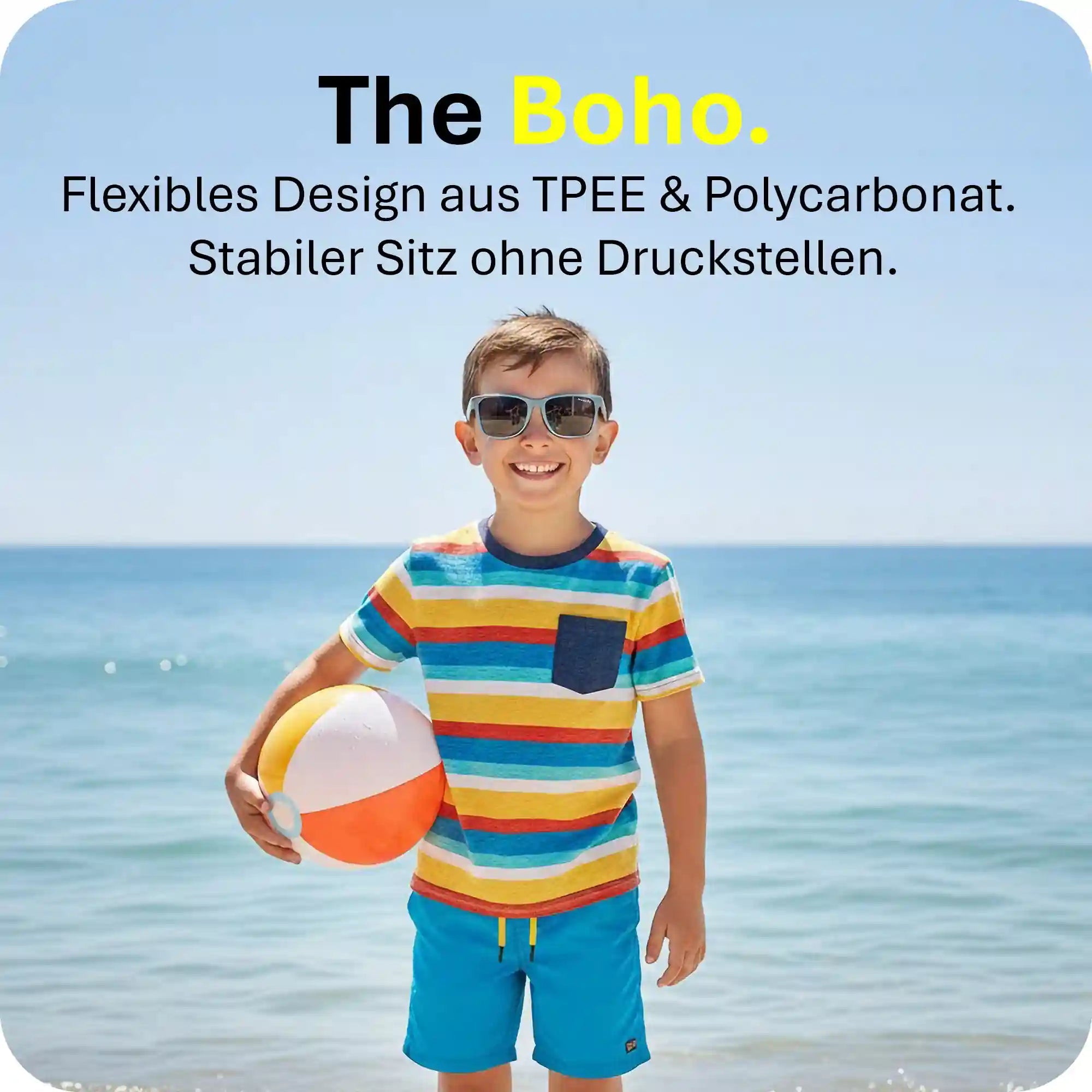 THE BOHO | 3 - 6 Jahre & 6 - 9 Jahre & 9 - 14 Jahre - MAUSITO - Kindersonnenbrillen für Jungen und Mädchen