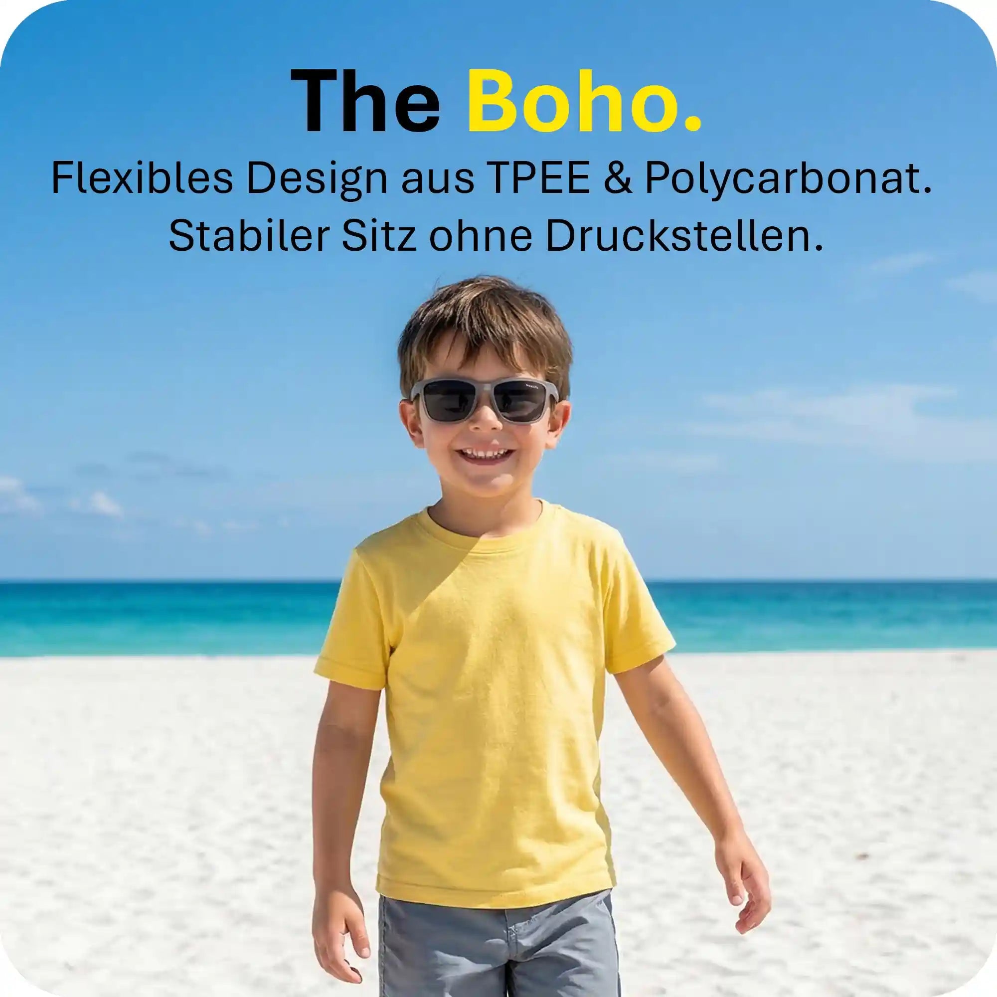 THE BOHO | 3 - 6 Jahre & 6 - 9 Jahre & 9 - 14 Jahre - MAUSITO - Kindersonnenbrillen für Jungen und Mädchen