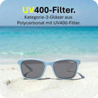 THE BOHO | 3 - 6 Jahre & 6 - 9 Jahre & 9 - 14 Jahre - MAUSITO - Kindersonnenbrillen für Jungen und Mädchen