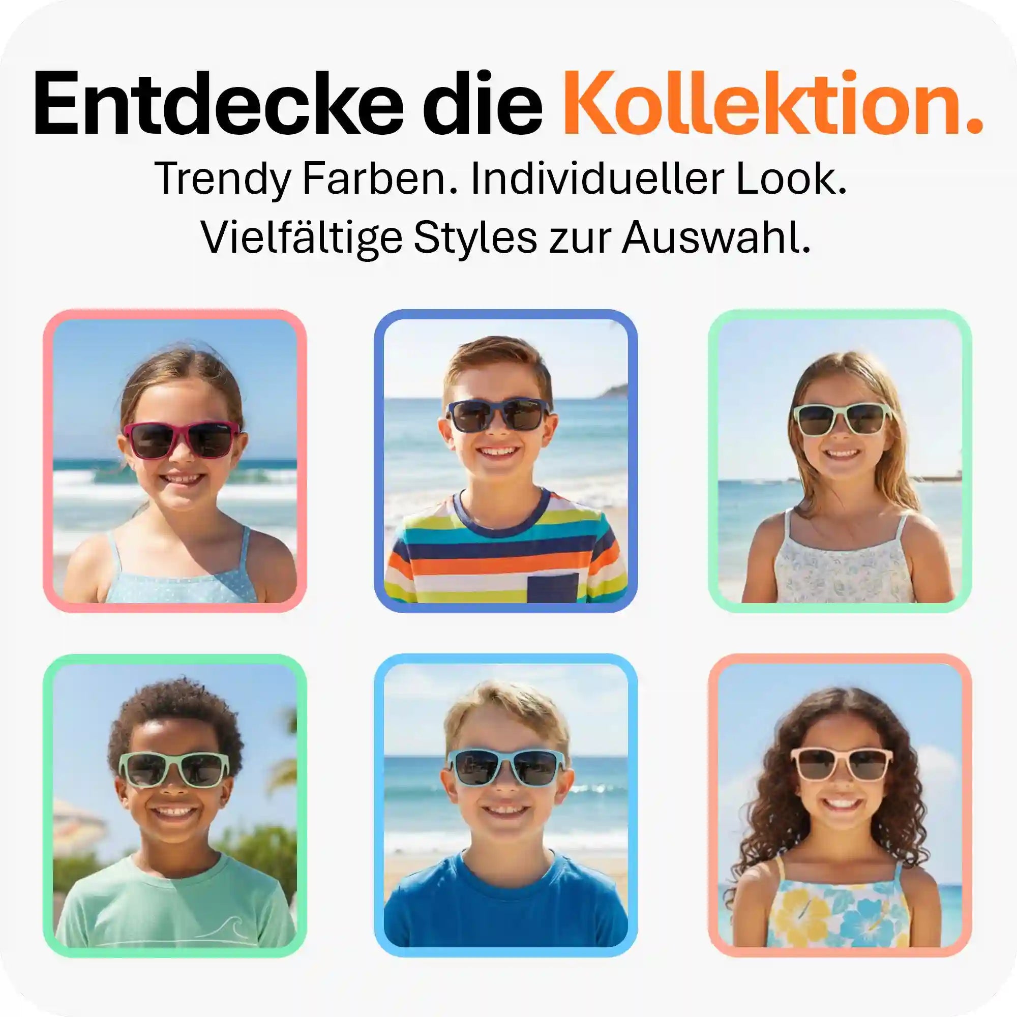 THE BOHO | 3 - 6 Jahre & 6 - 9 Jahre & 9 - 14 Jahre - MAUSITO - Kindersonnenbrillen für Jungen und Mädchen
