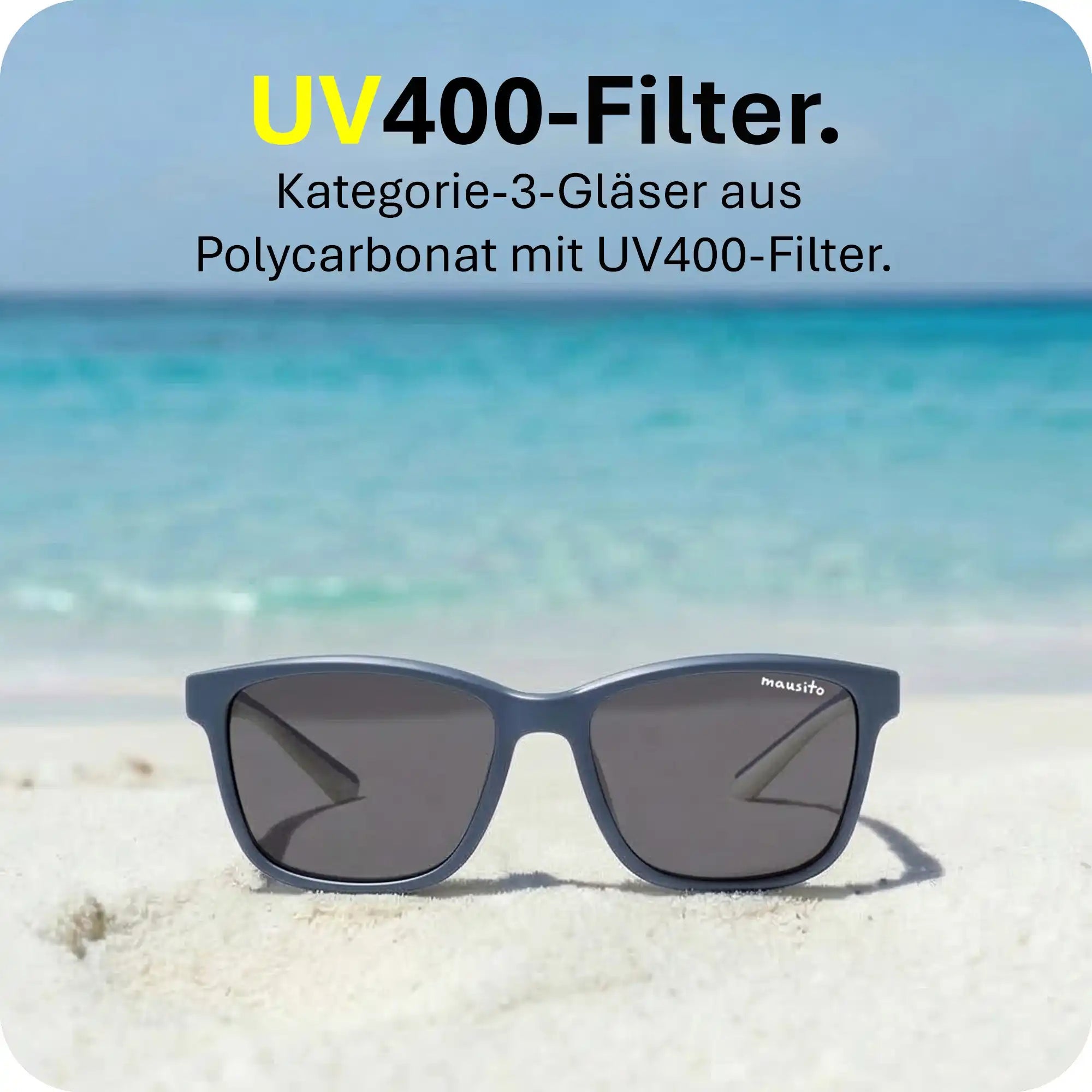 THE BOHO | 3 - 6 Jahre & 6 - 9 Jahre & 9 - 14 Jahre - MAUSITO - Kindersonnenbrillen für Jungen und Mädchen