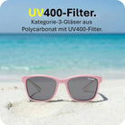 THE BOHO | 3 - 6 Jahre & 6 - 9 Jahre & 9 - 14 Jahre - MAUSITO - Kindersonnenbrillen für Jungen und Mädchen