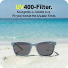 THE BOHO | 3 - 6 Jahre & 6 - 9 Jahre & 9 - 14 Jahre - MAUSITO - Kindersonnenbrillen für Jungen und Mädchen