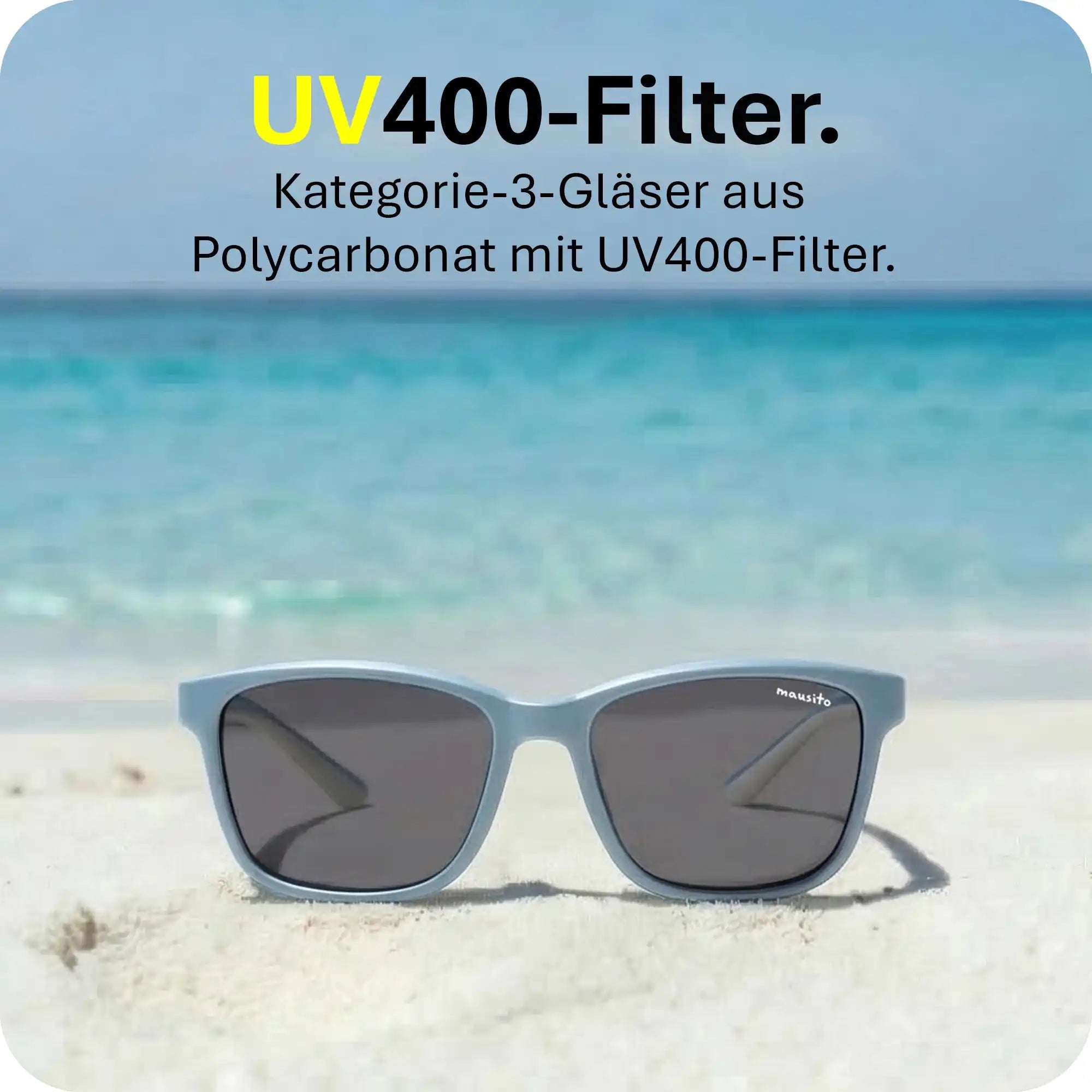 THE BOHO | 3 - 6 Jahre & 6 - 9 Jahre & 9 - 14 Jahre - MAUSITO - Kindersonnenbrillen für Jungen und Mädchen